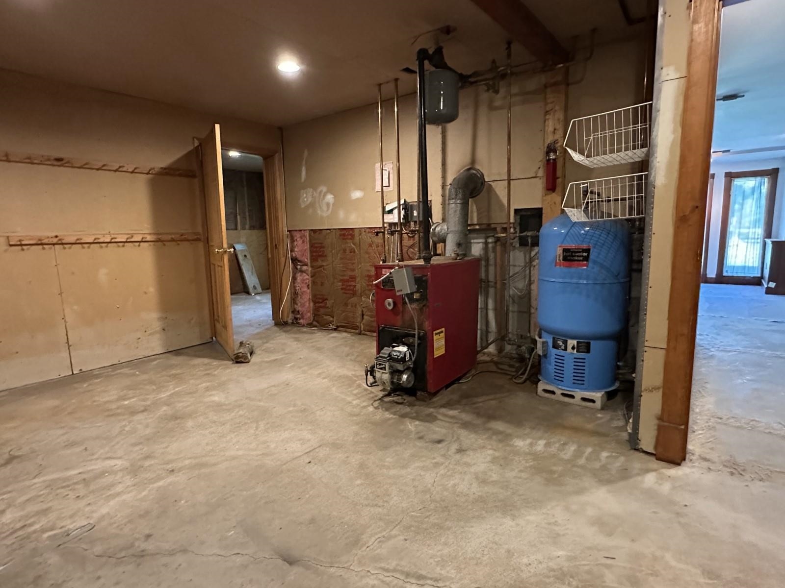 Mechanical Equipment in Basement