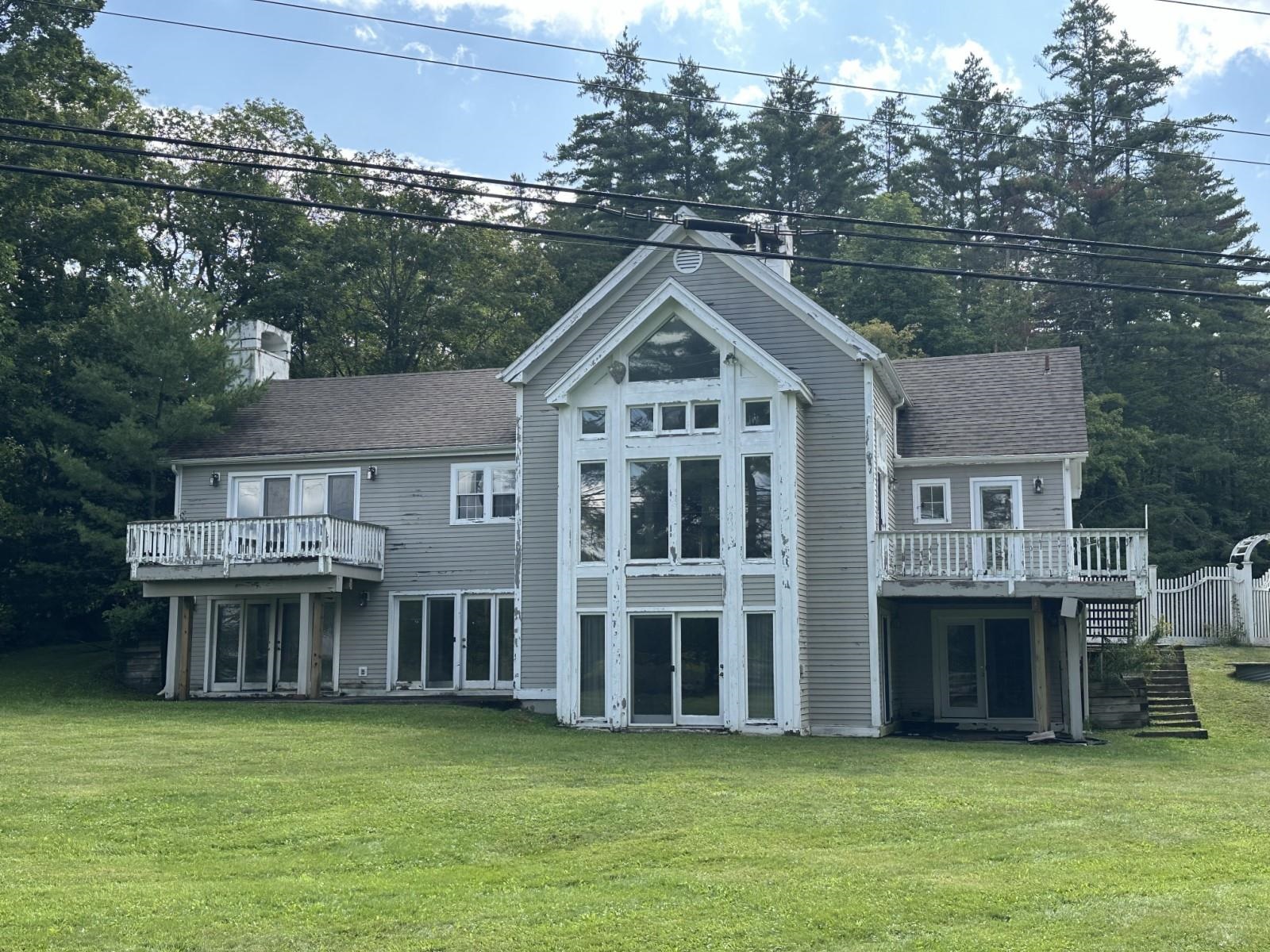 Rear (East) Side of House