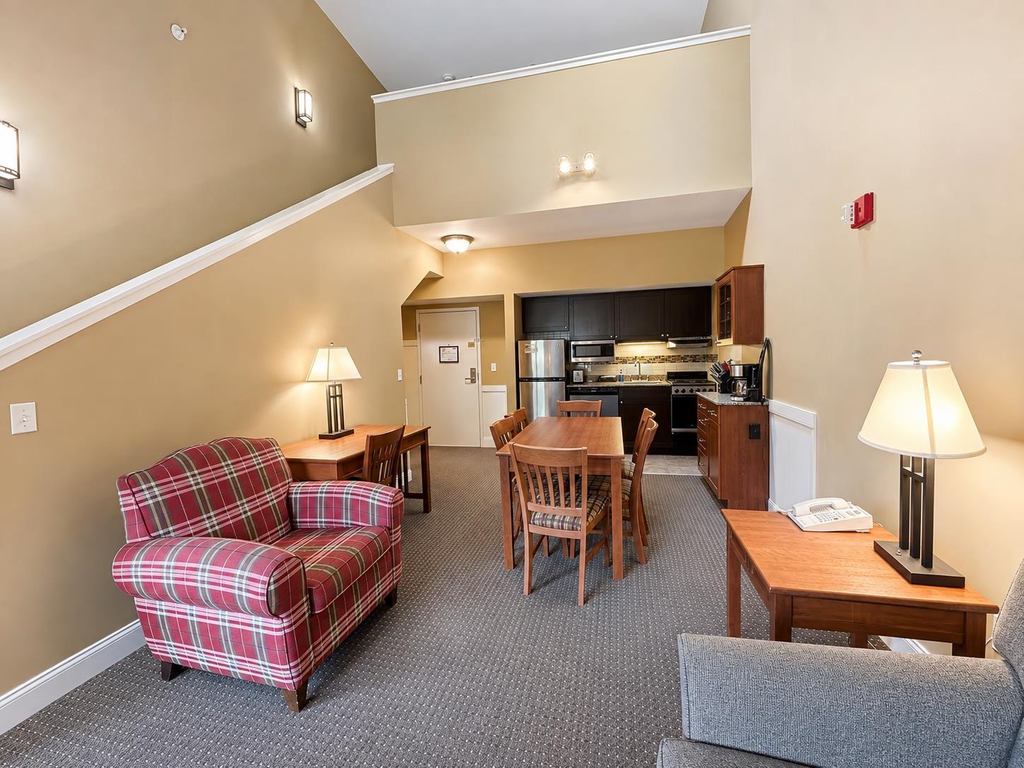 Open concept living area