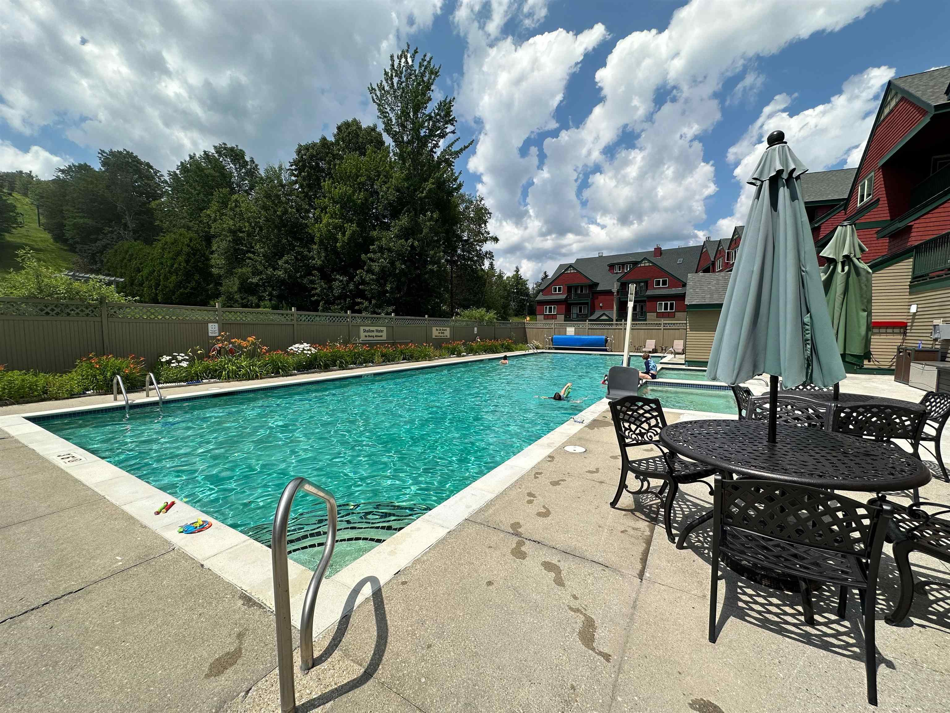 Outdoor year-round pool