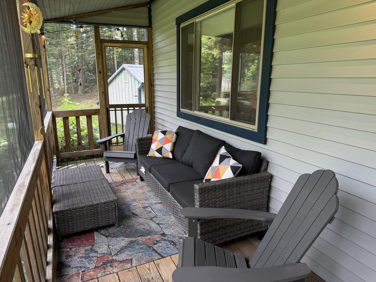 Screened porch