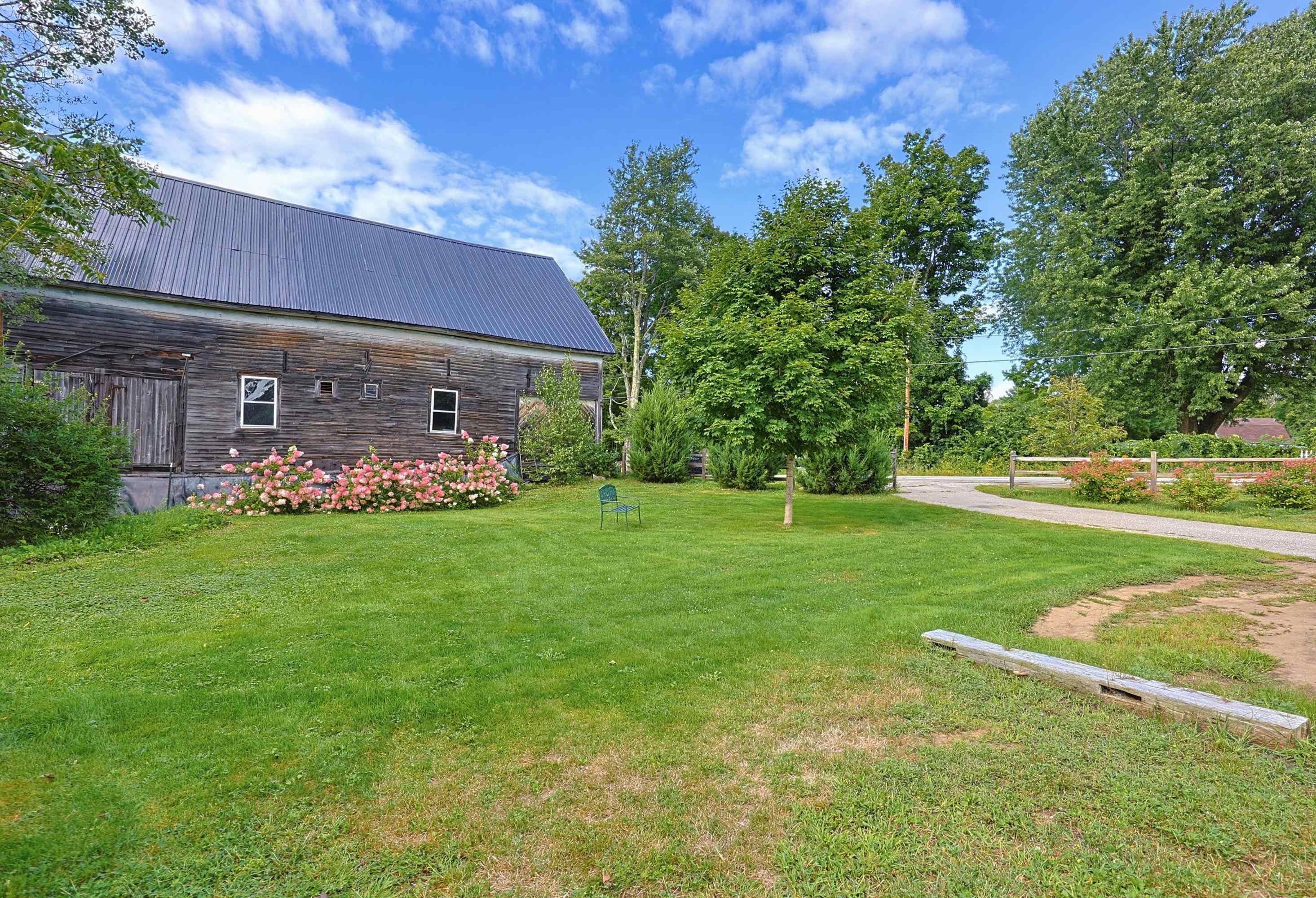 Large New England barn