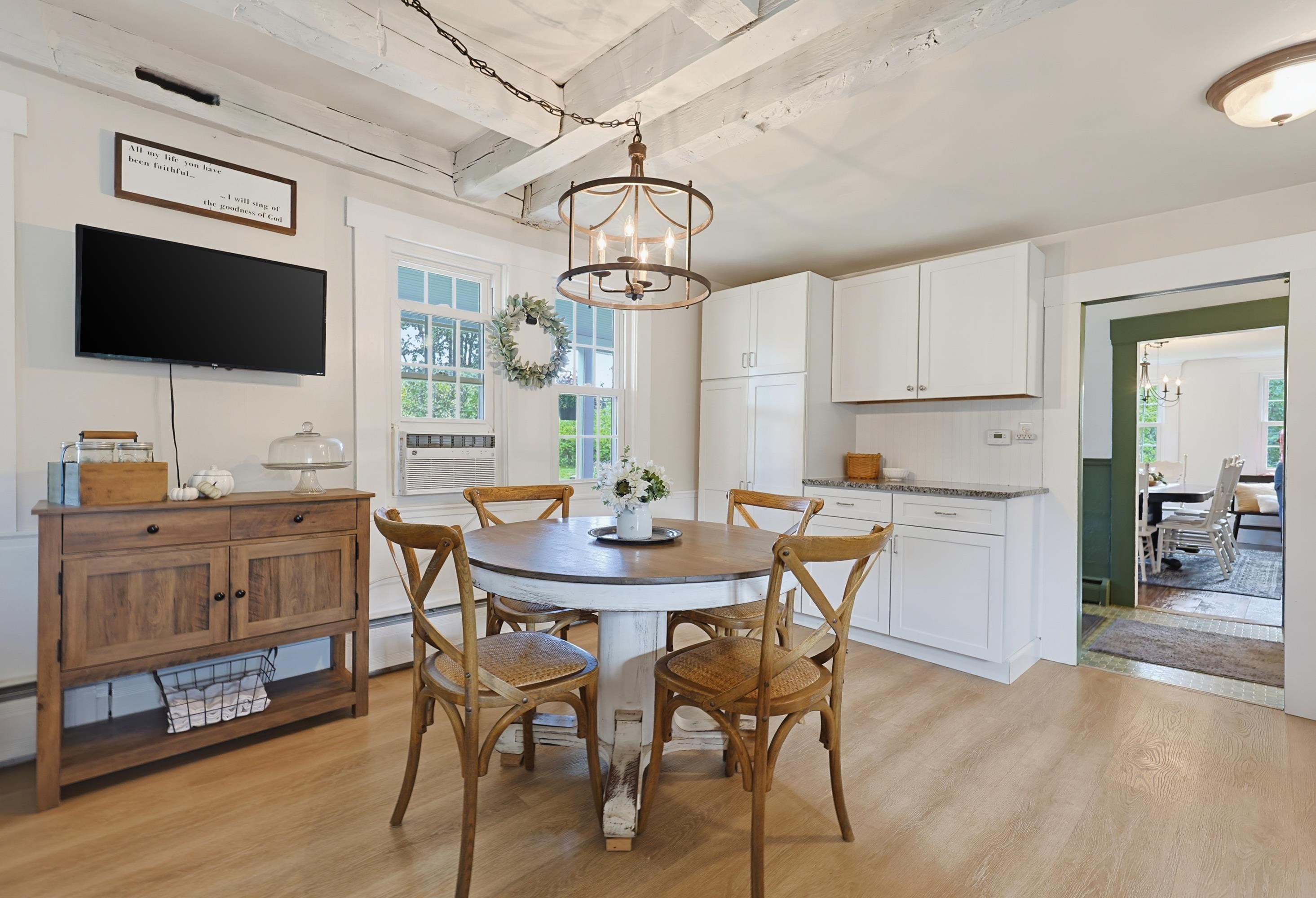 View from the main kitchen