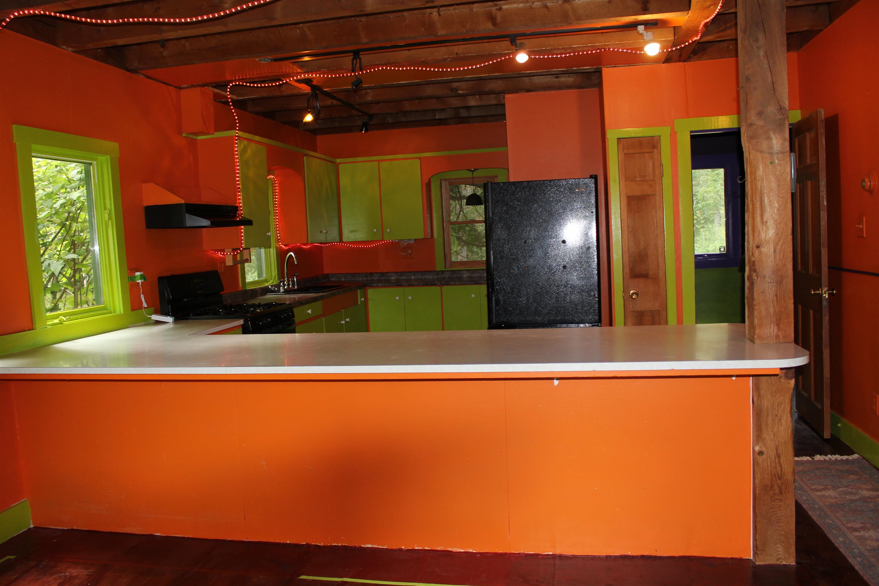 Kitchen from dining room