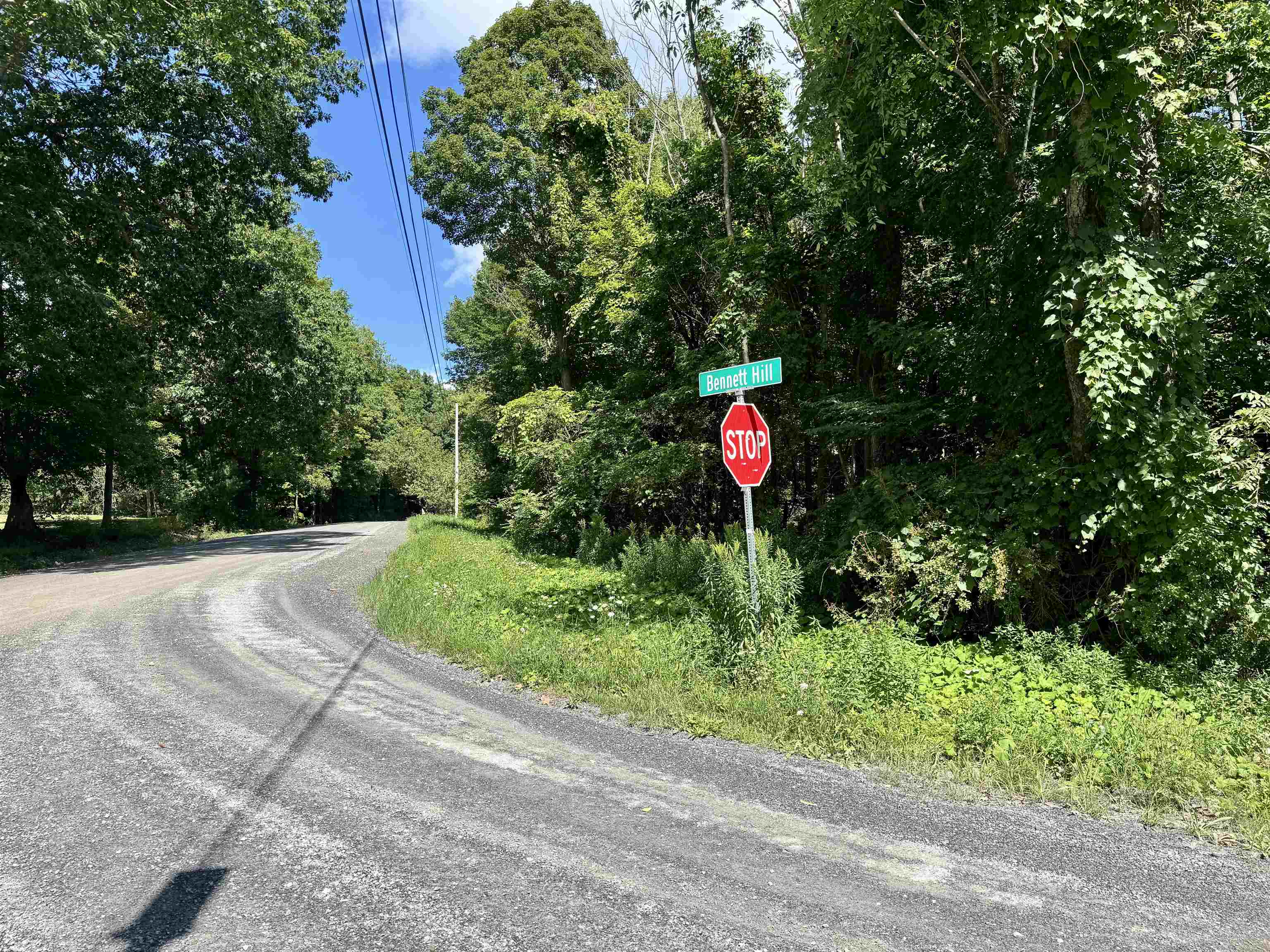 Road Frontage at the Intersection of West Mountain Road and Bennett Hill Road