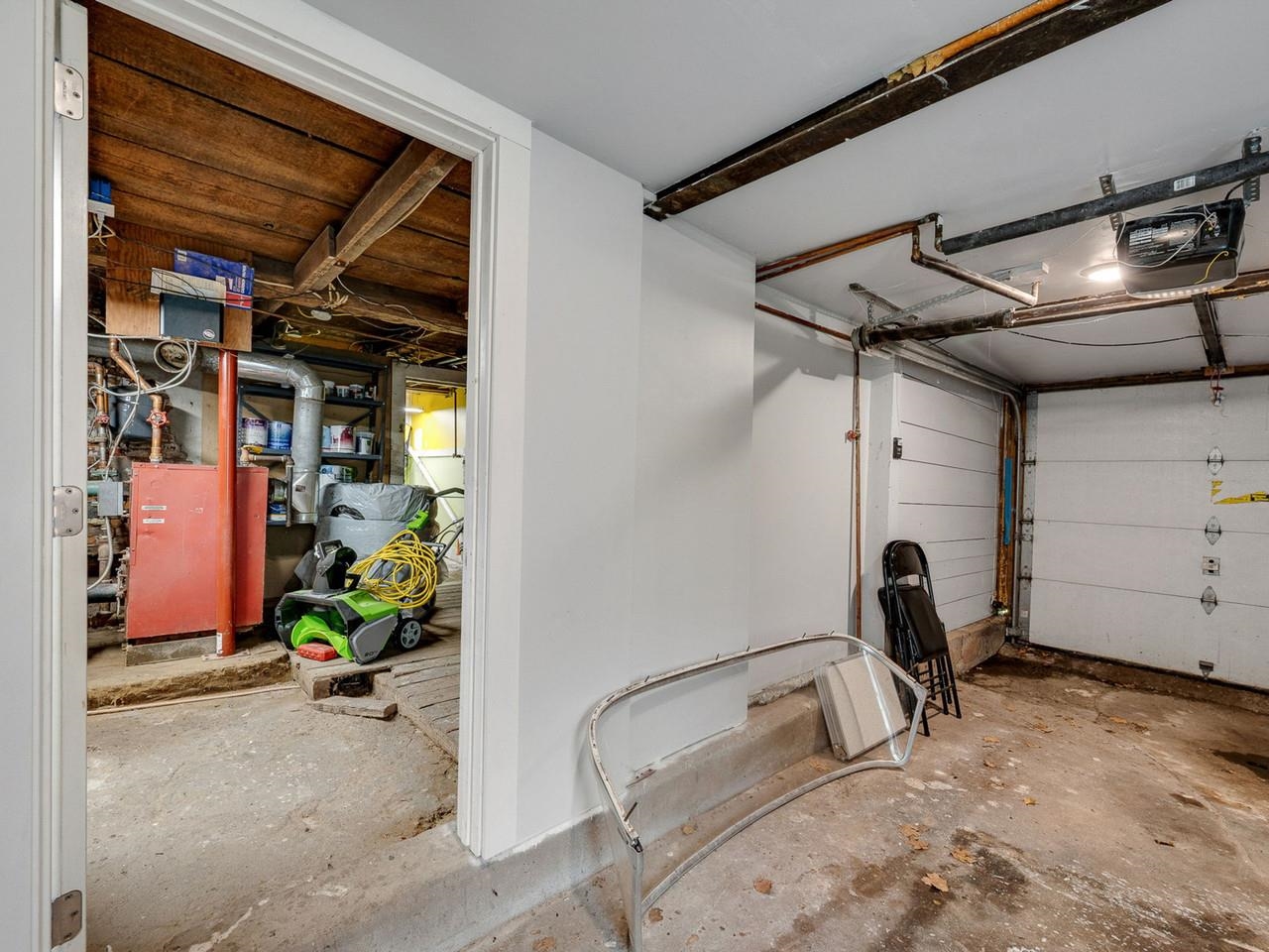 Basement with Garage