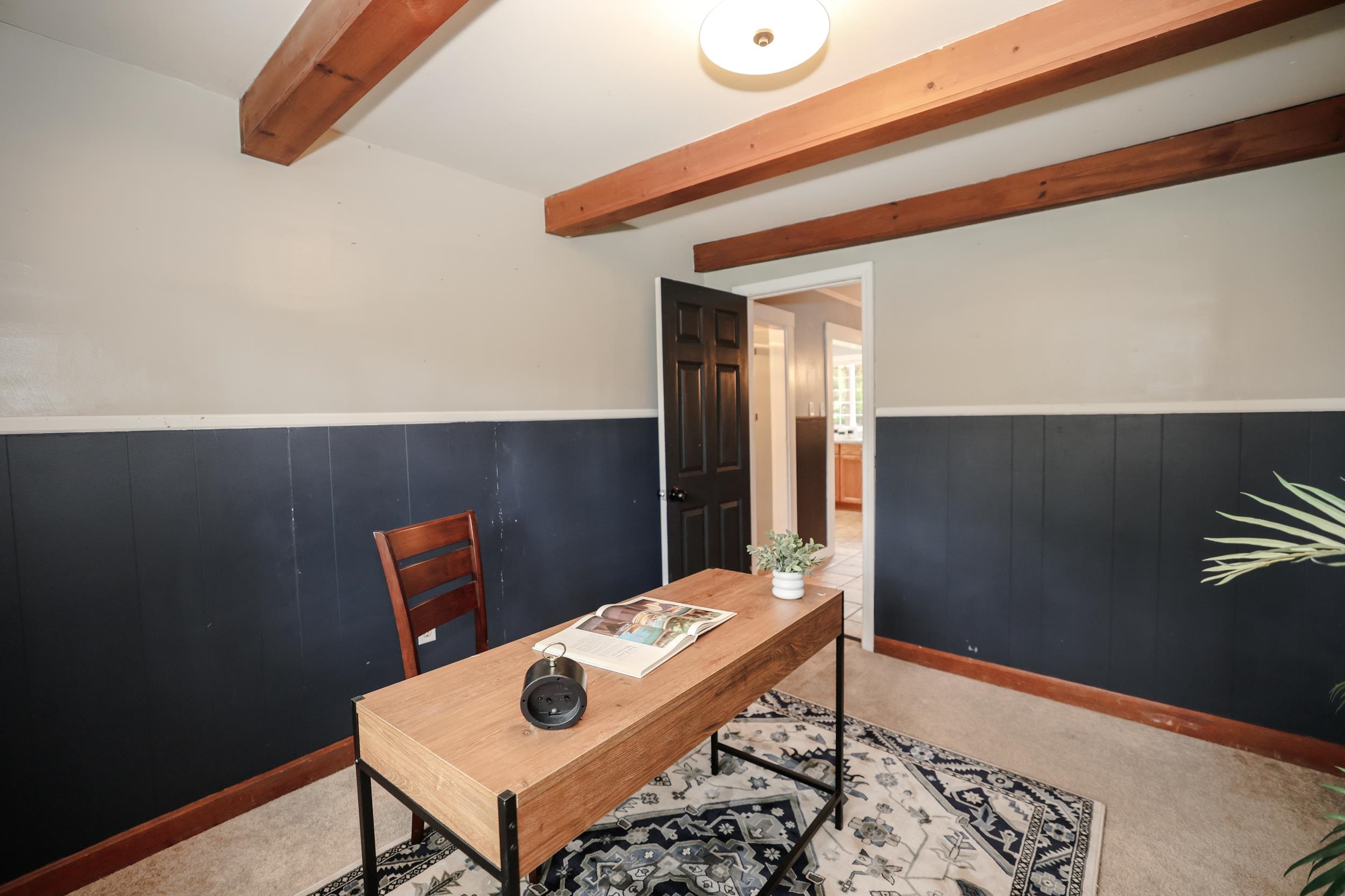 Close to the first floor bath and kitchen space