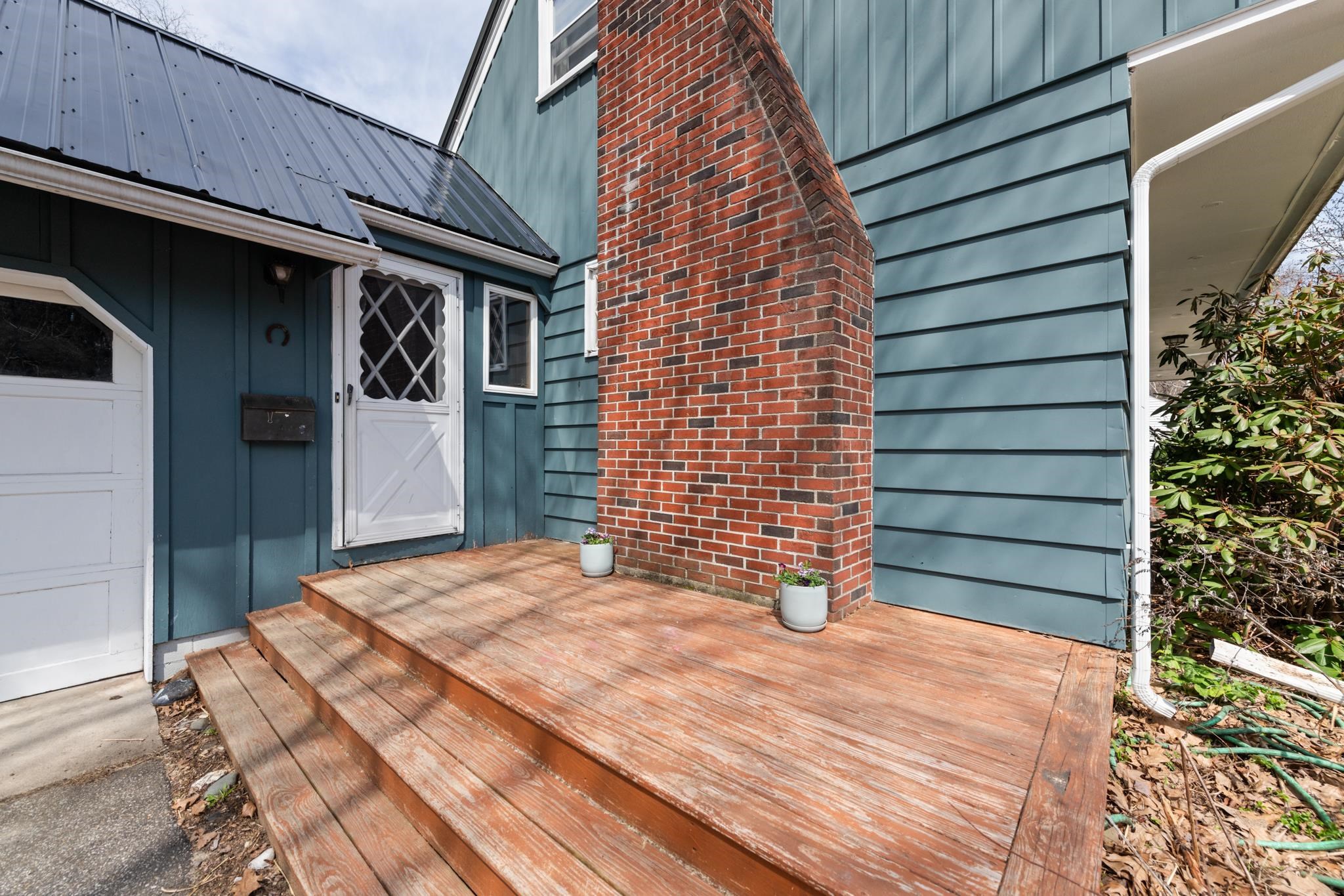 The front deck