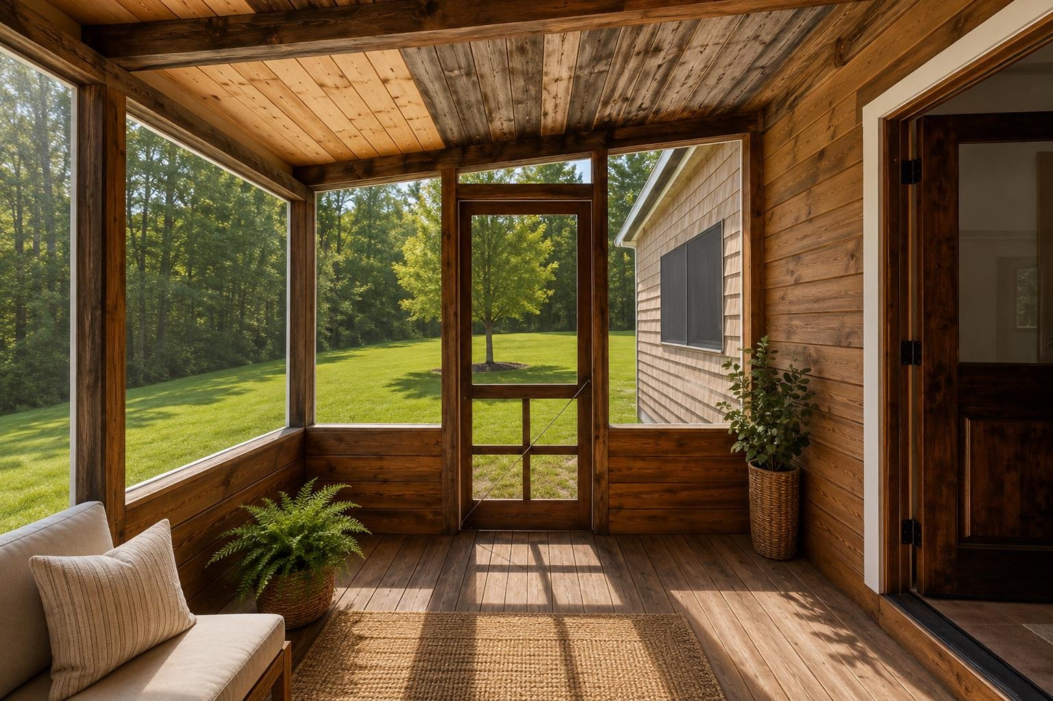Welcome to your second screened in porch