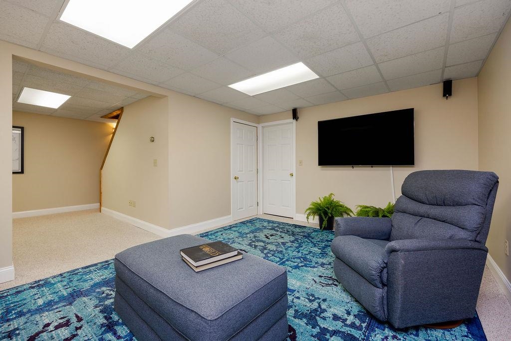 Family Room in Finished Basement 26089356