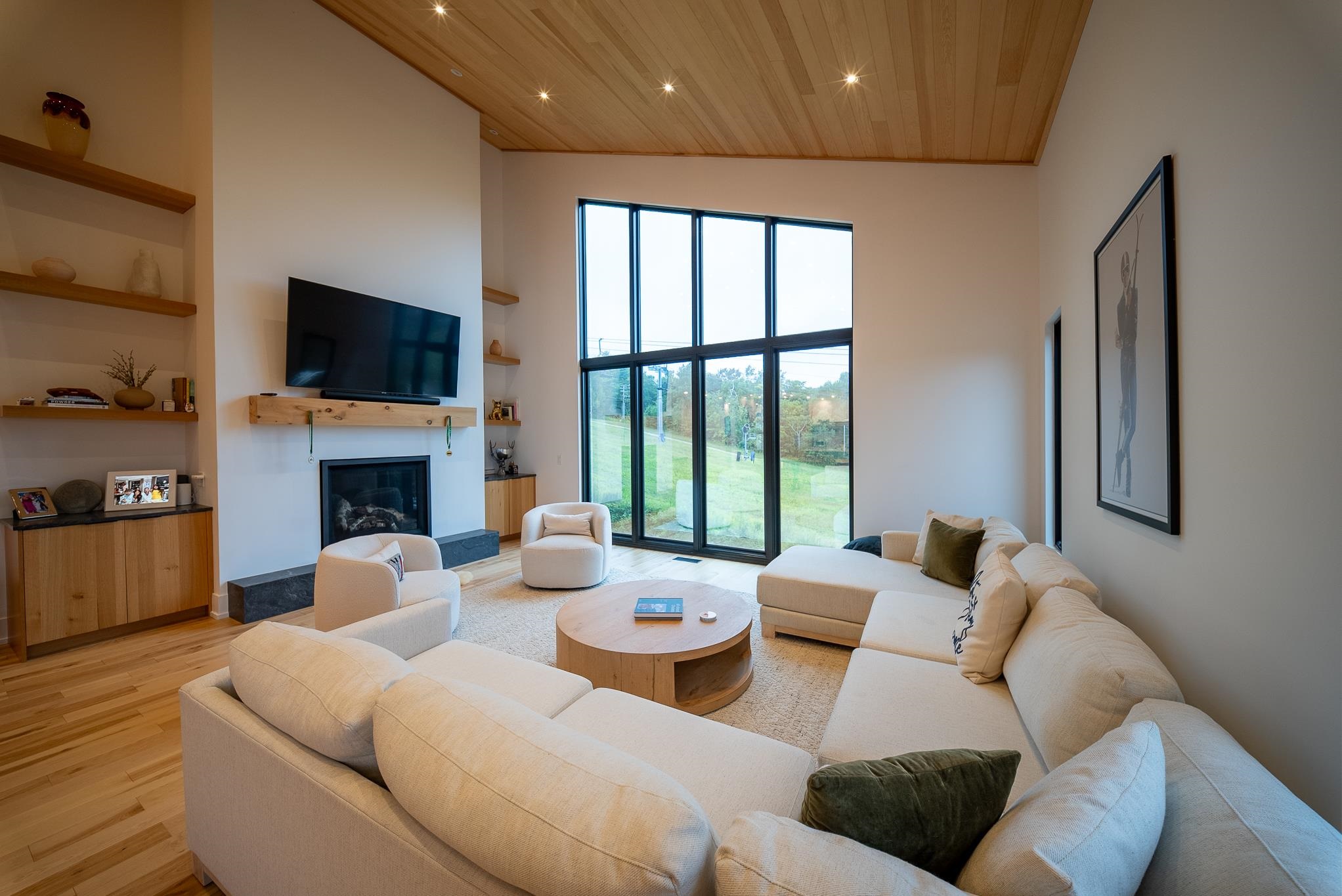 Mountain View from Great Room Living Area