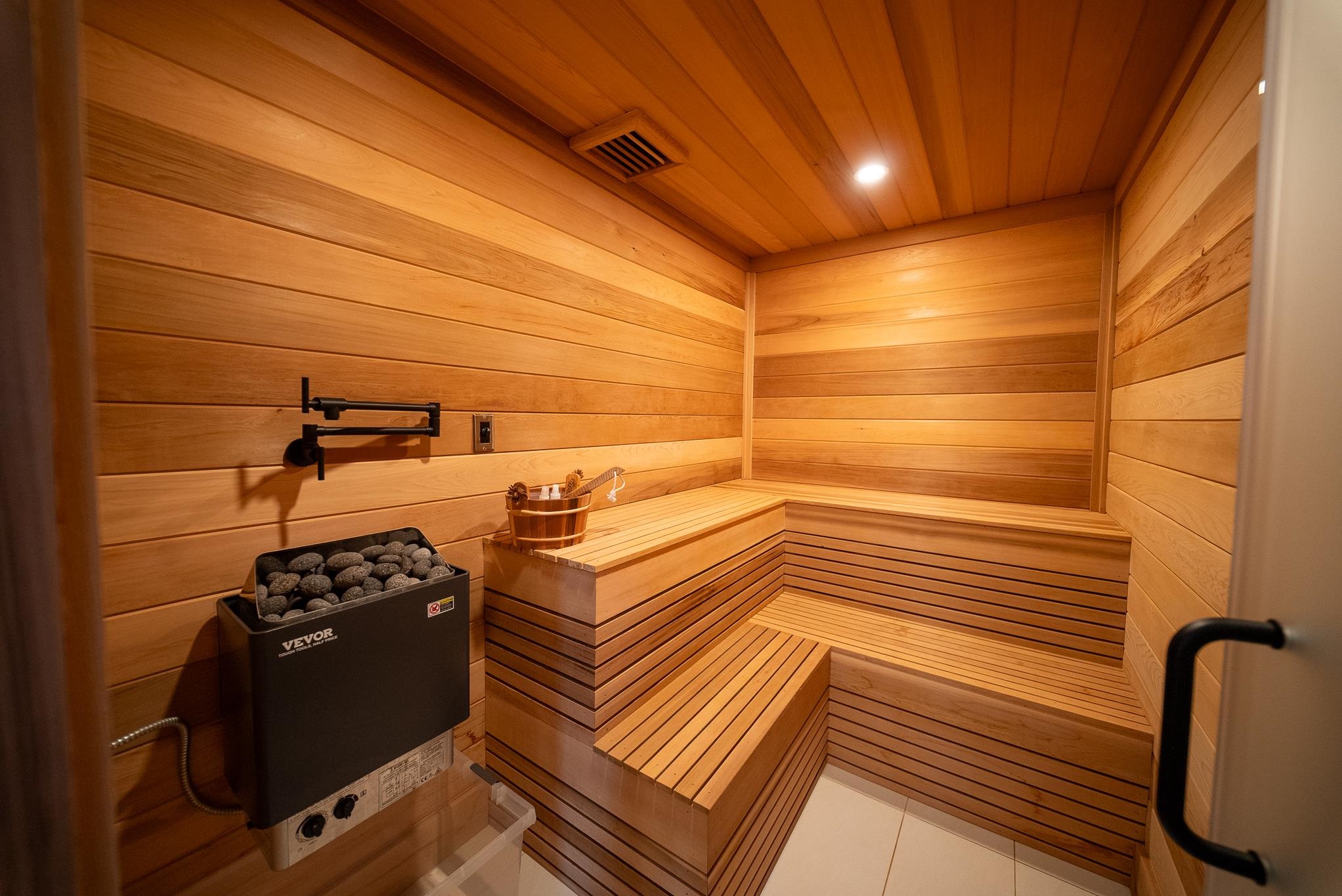 Sauna - Located in Lower Level