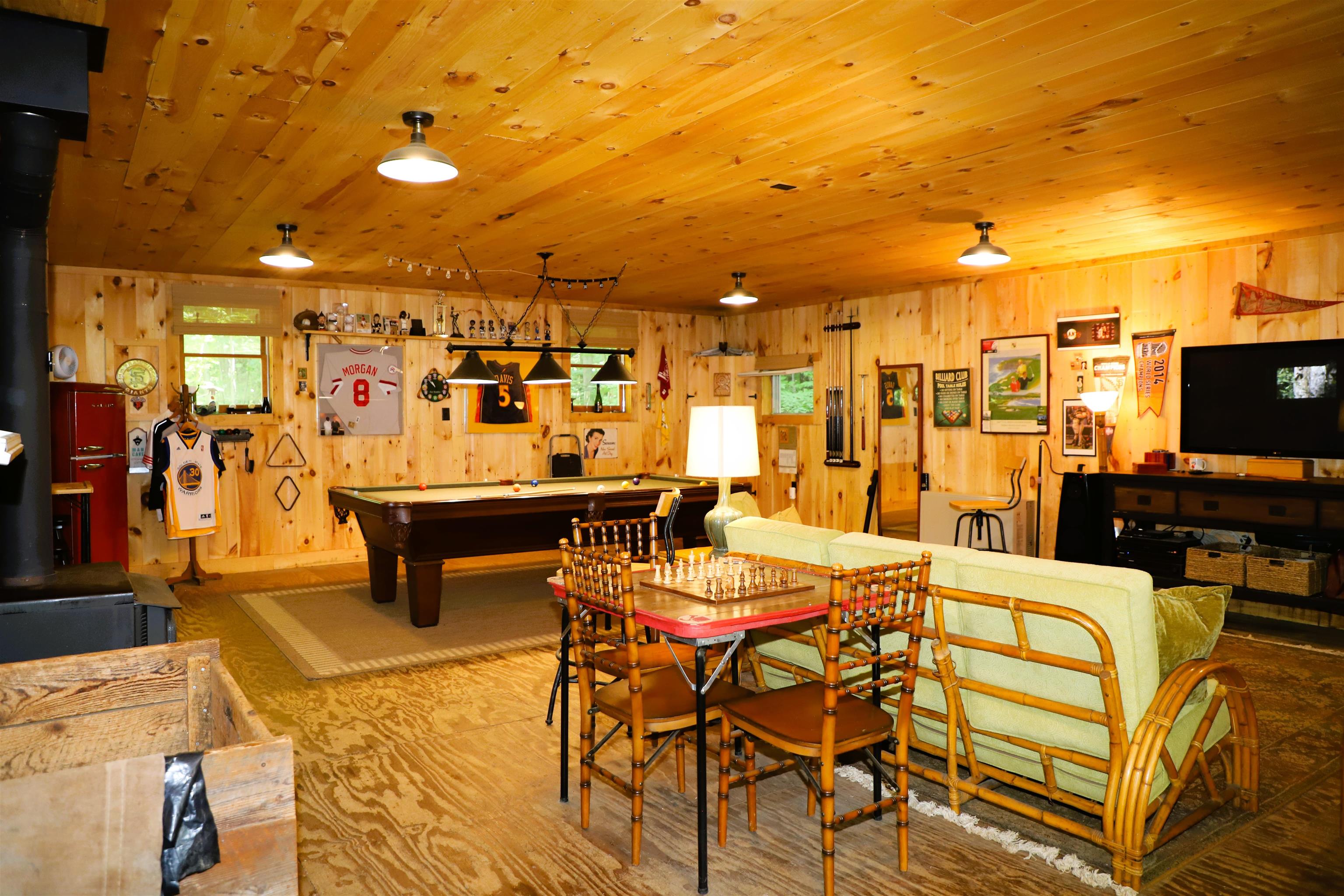 conditioned space in the man cave
