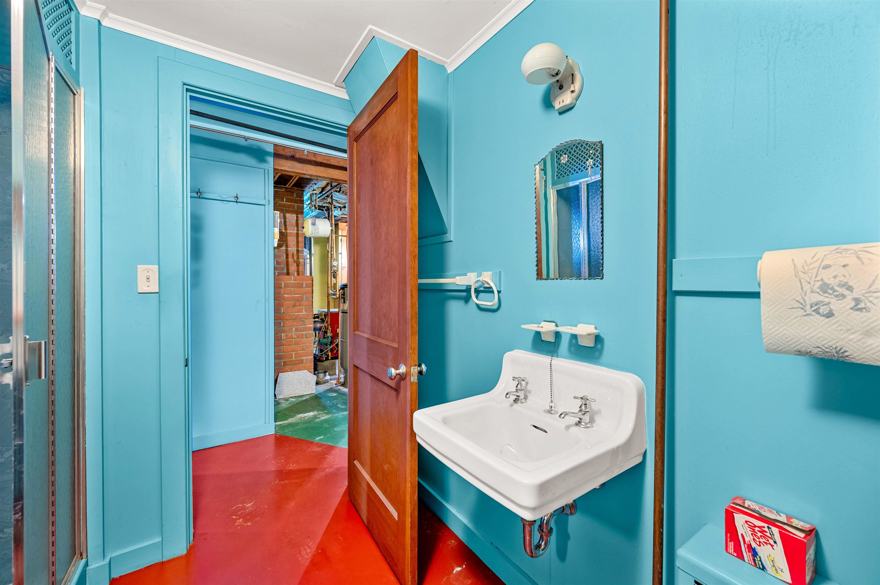 3/4 bath downstairs