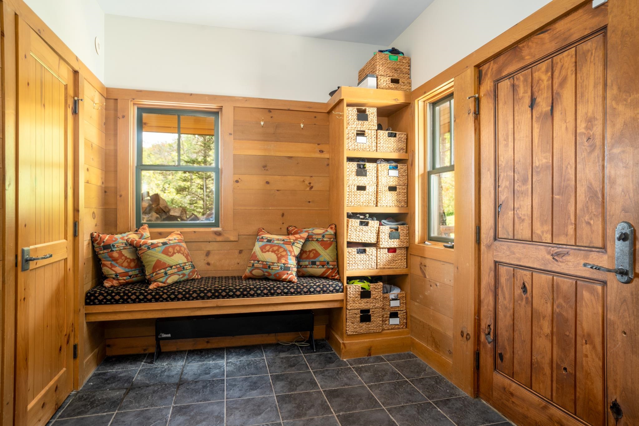 Mudroom holds all the gear