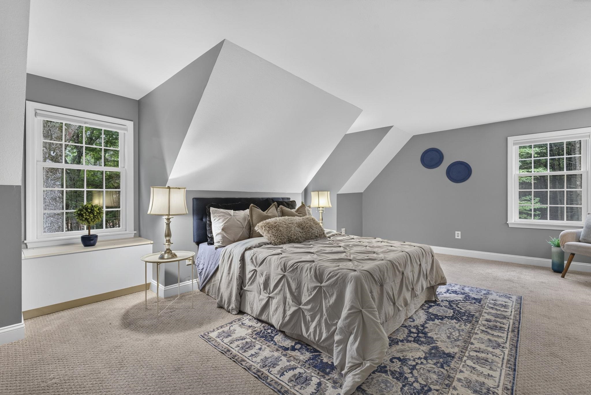 Primary Suite with 3/4 Bathroom