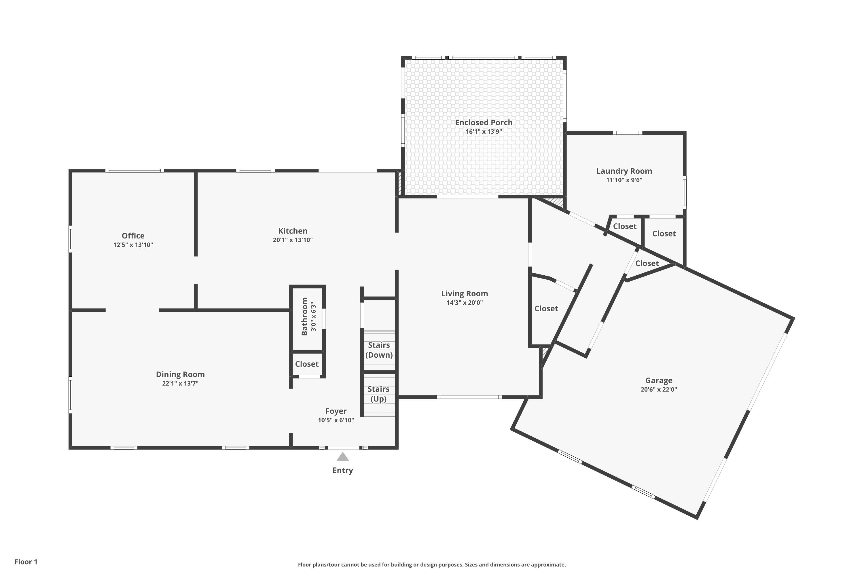 Upstairs Floor Plan