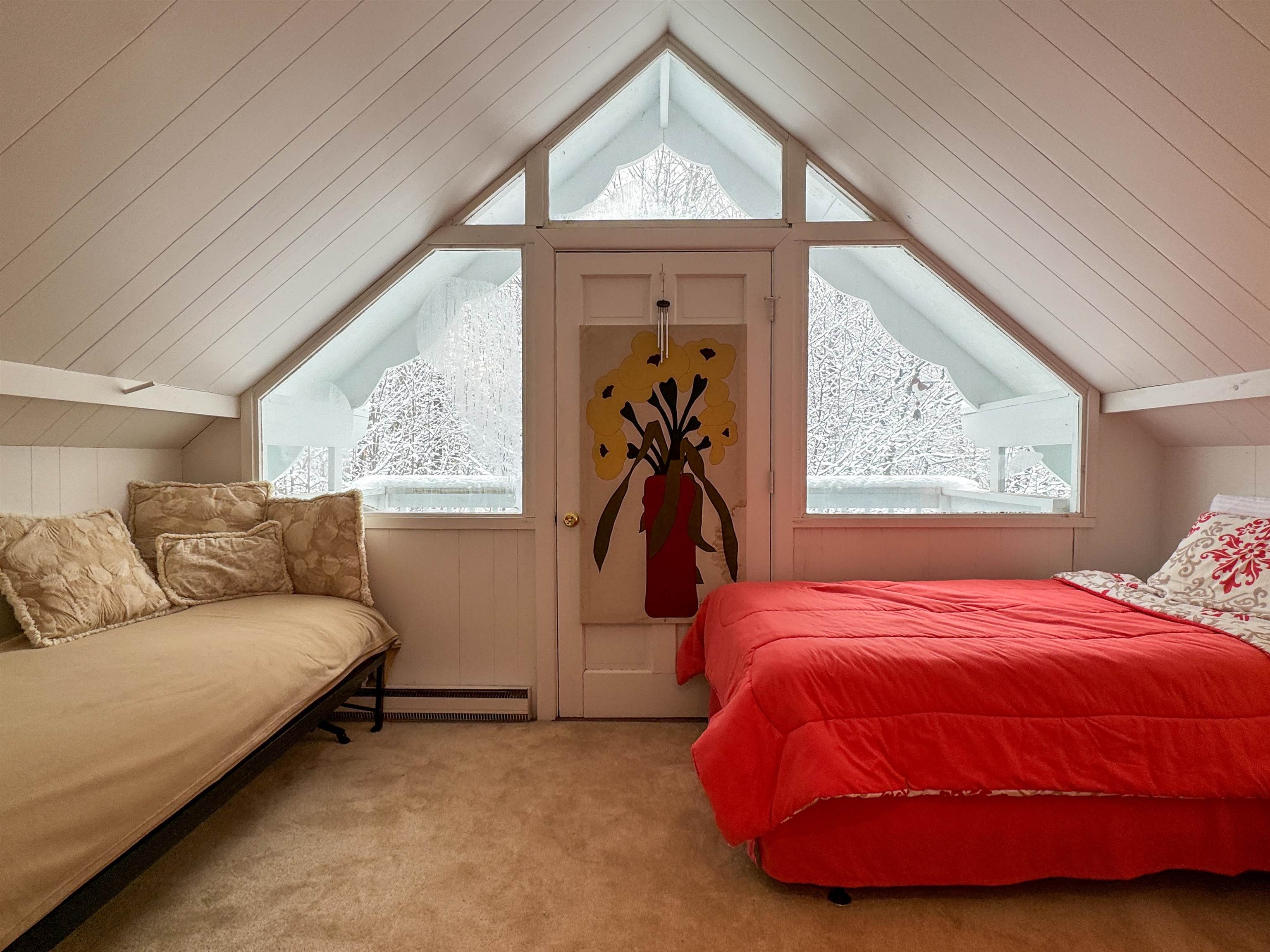 Upstairs Bedroom with Juliet Balcony