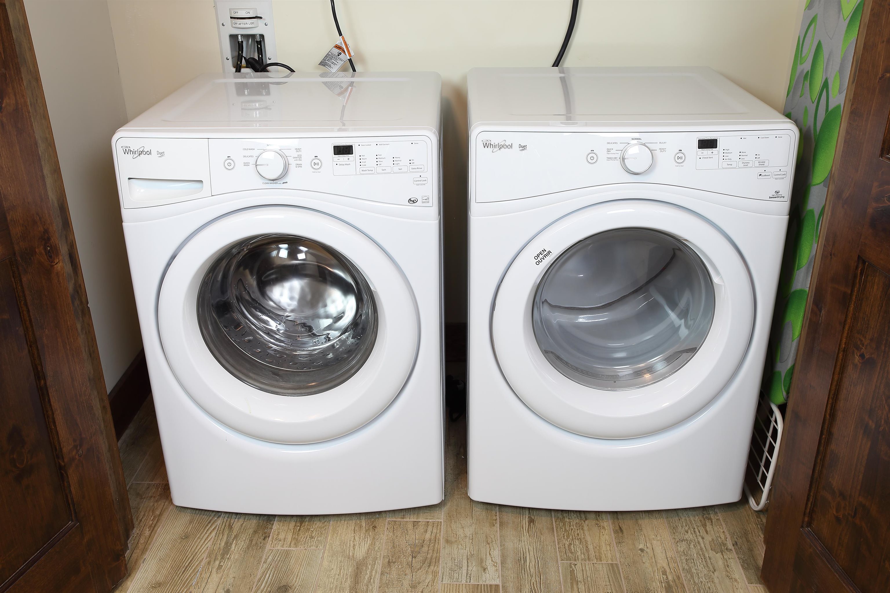 Lower level laundry