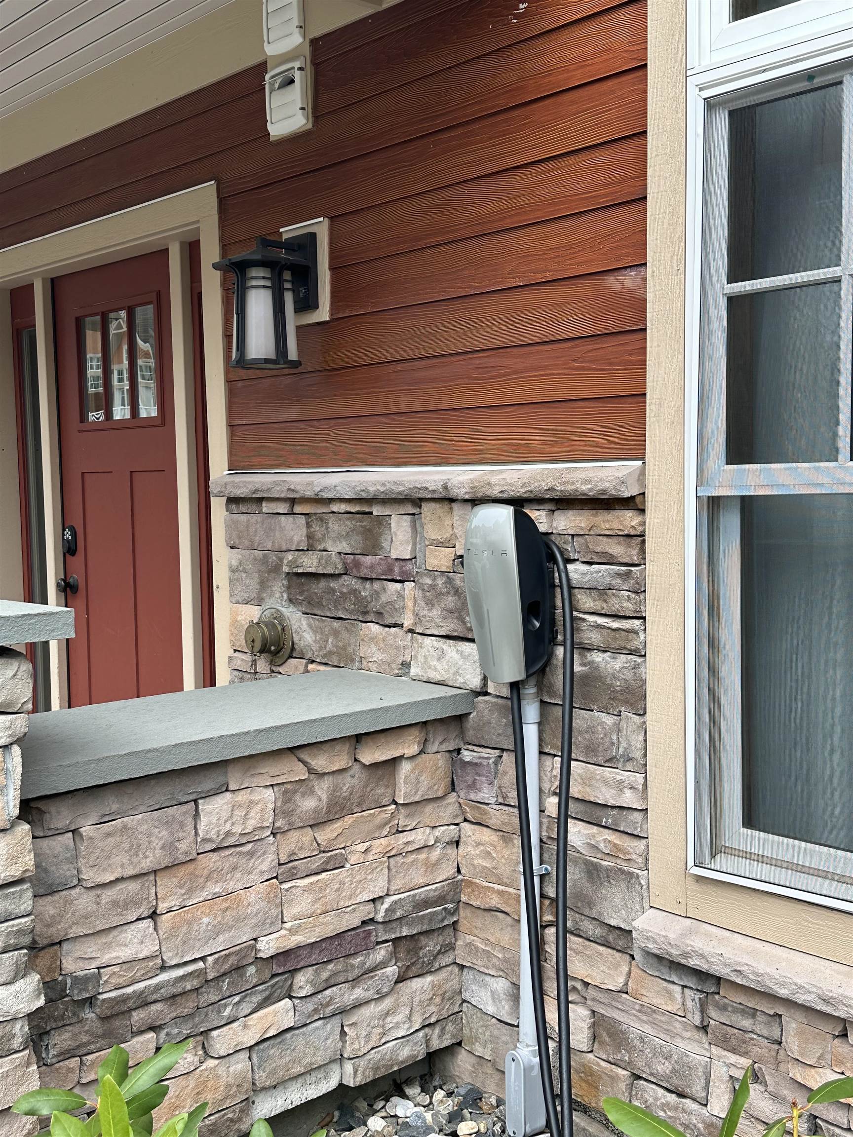 Tesla charging station