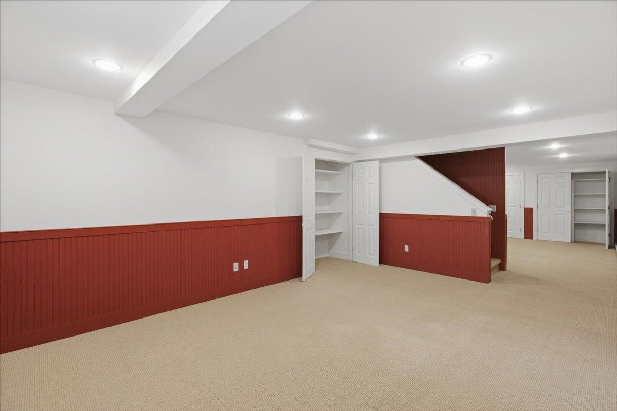 Finished recreation space downstairs...