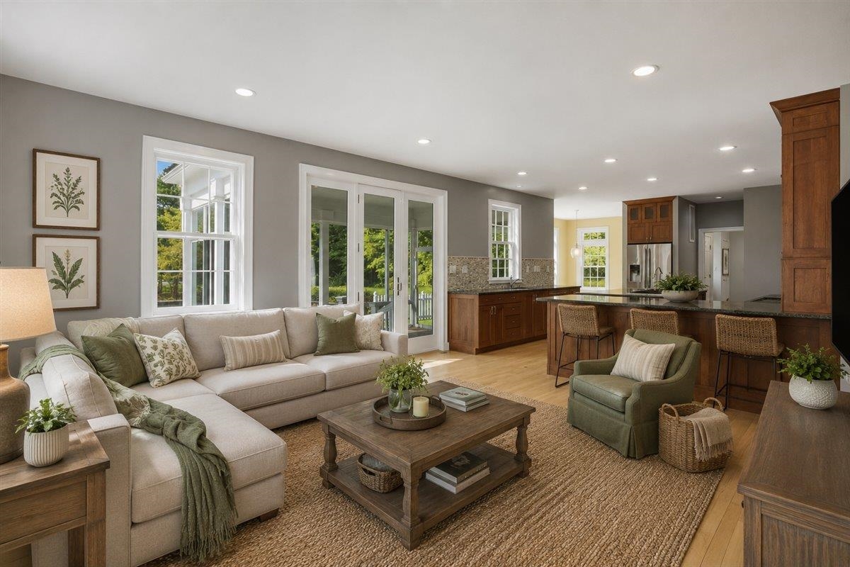 Family Room - Virtually Staged