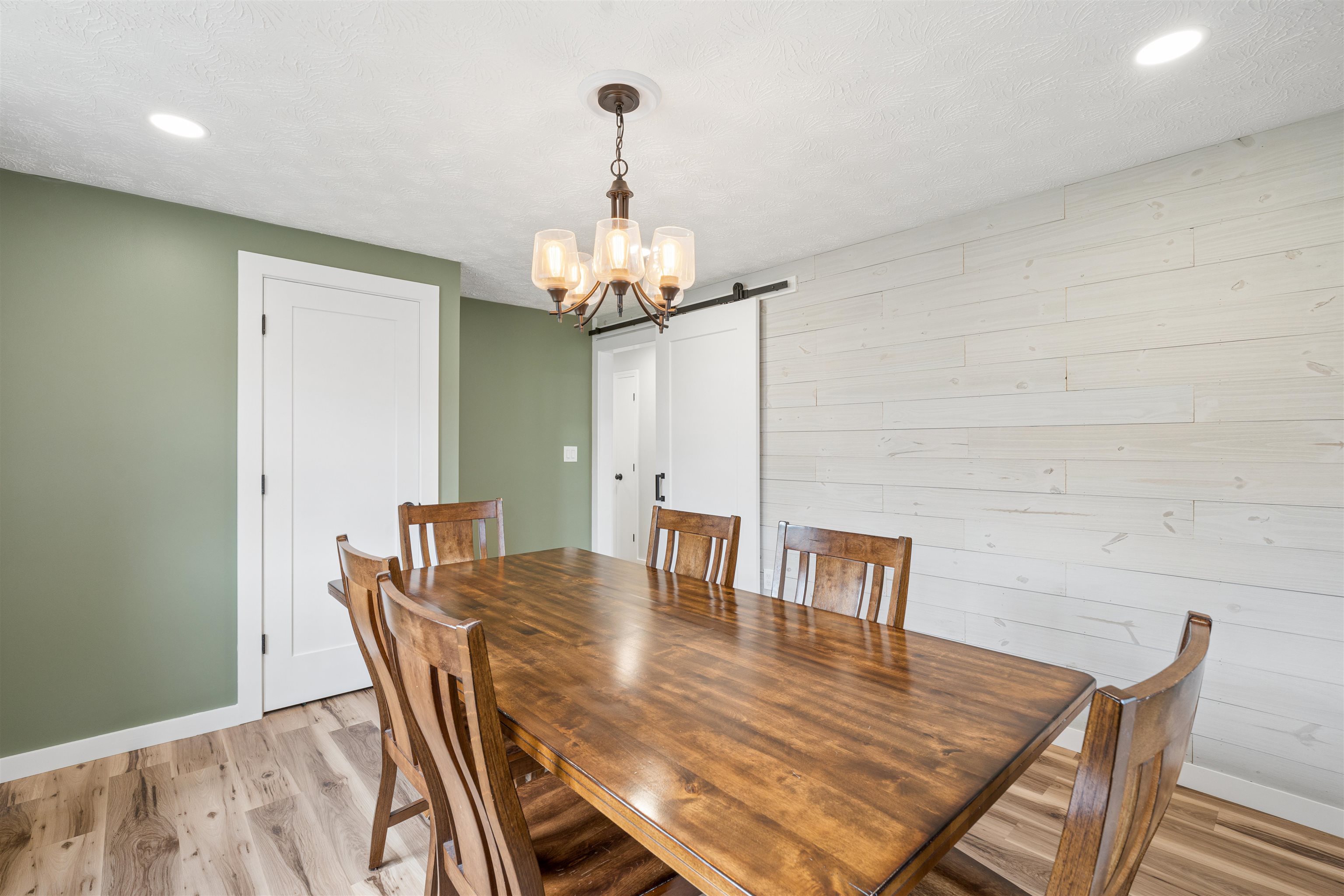 Custom Barn Door & closet space
