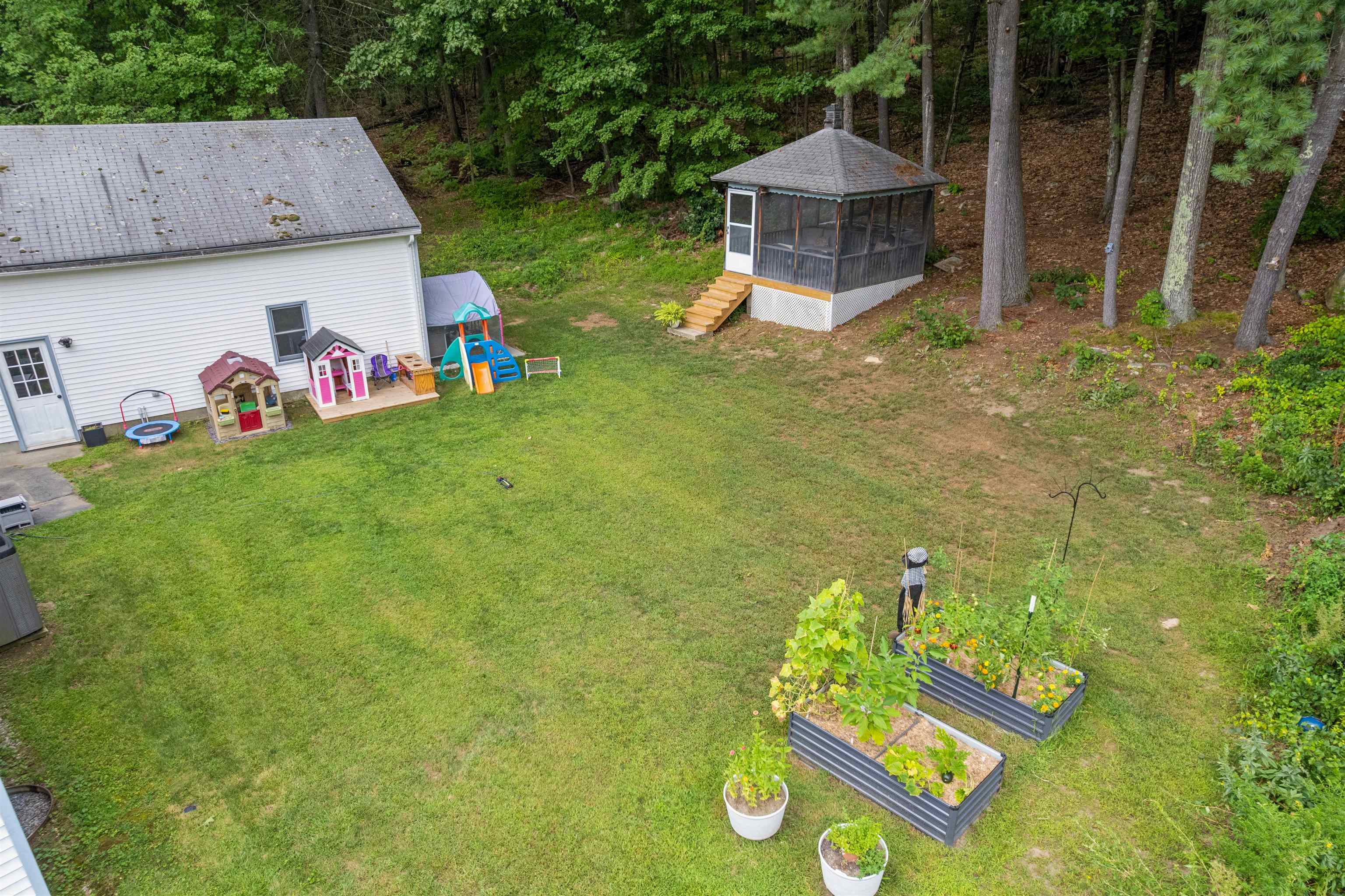 Room to garden.
