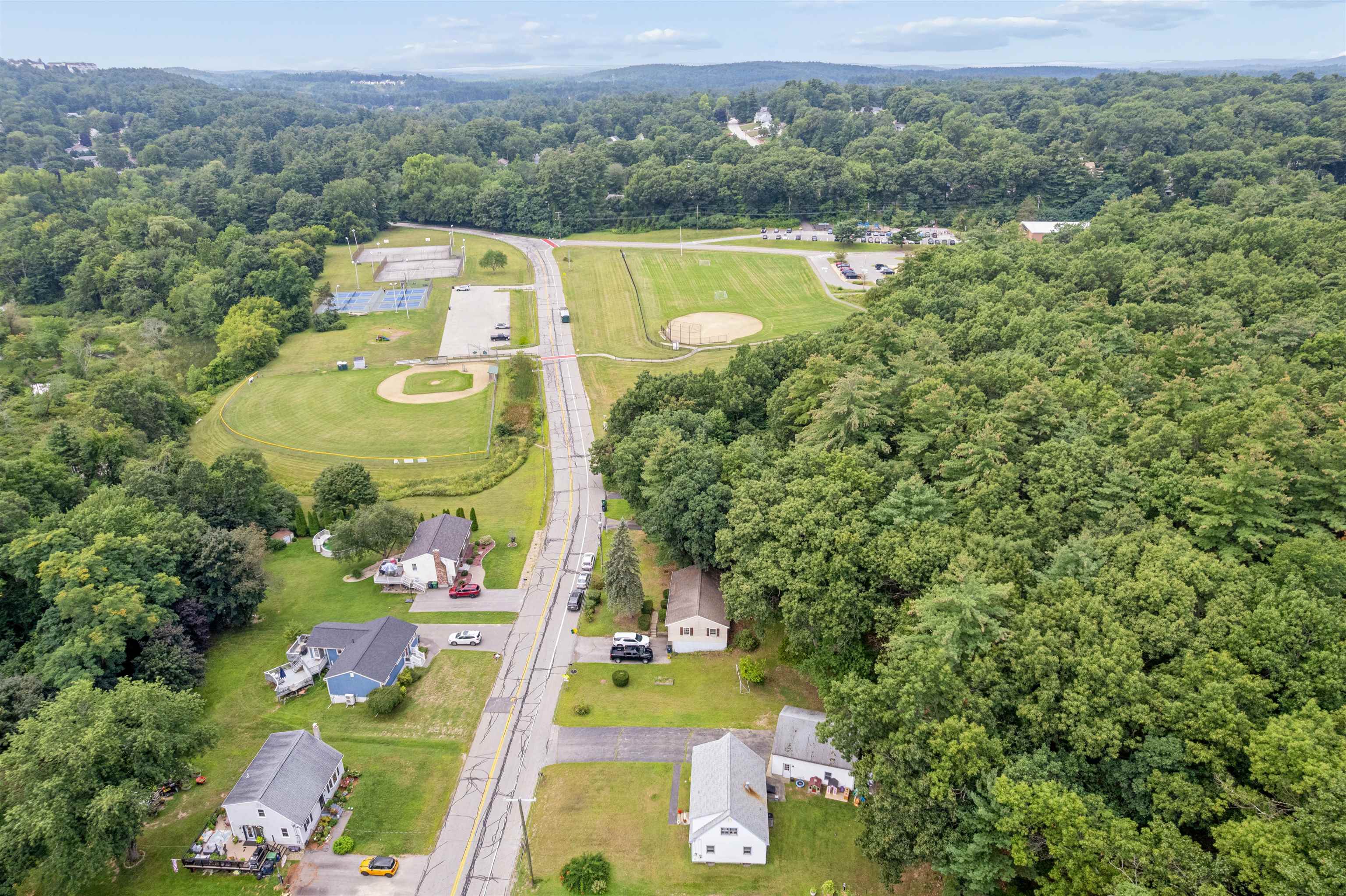 Residential neighborhood in a park like setting