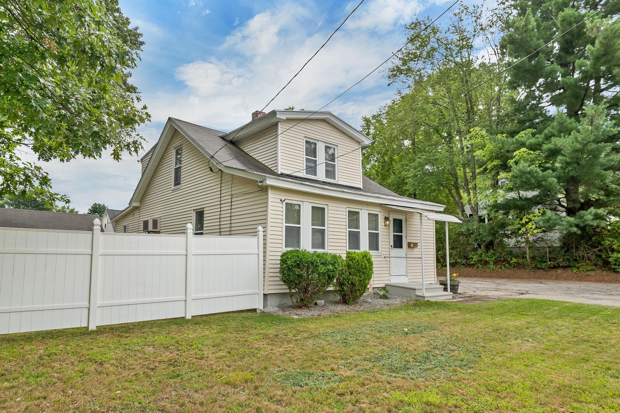 Fenced in yard