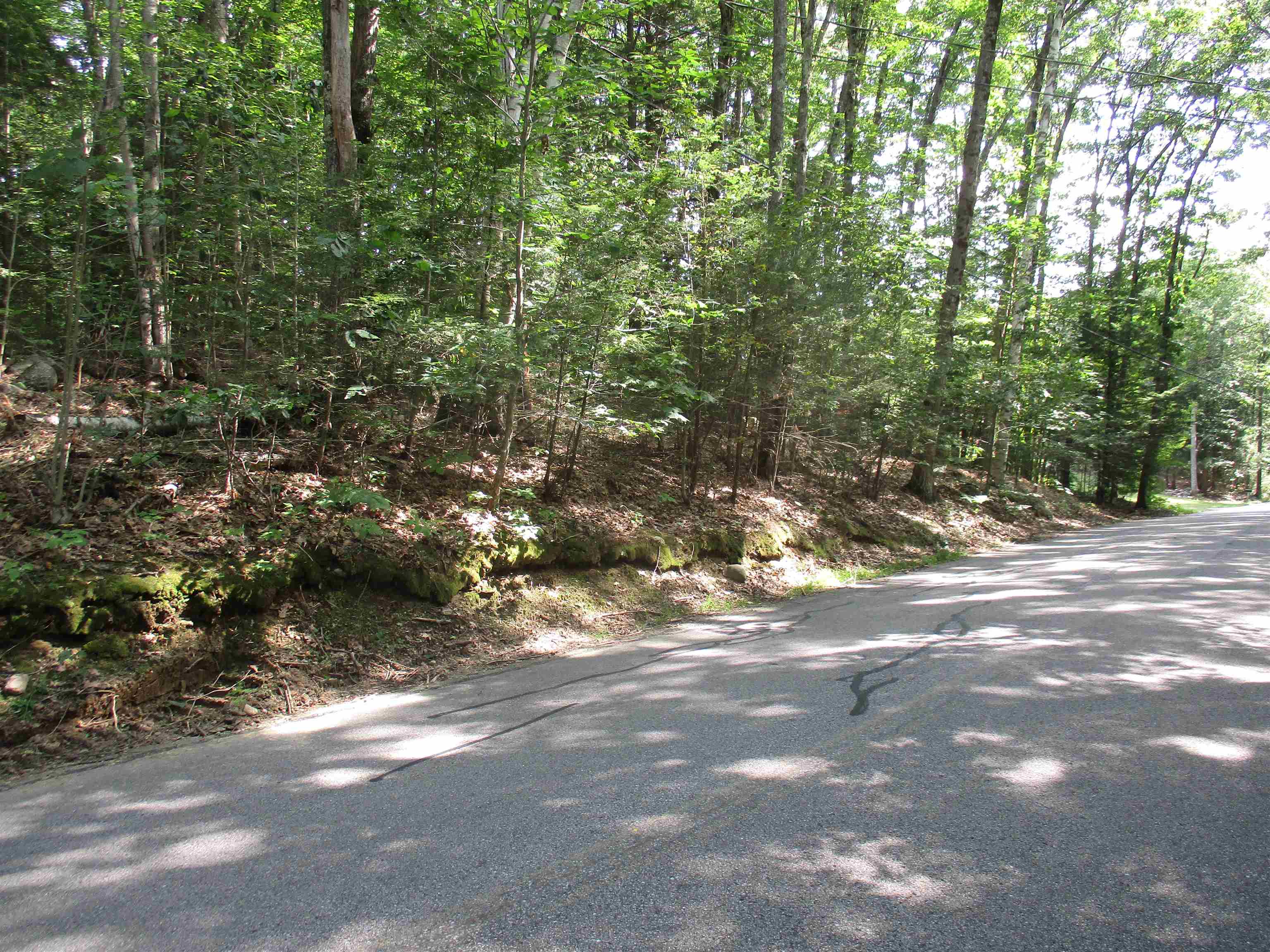 Right hand side of the road frontage
