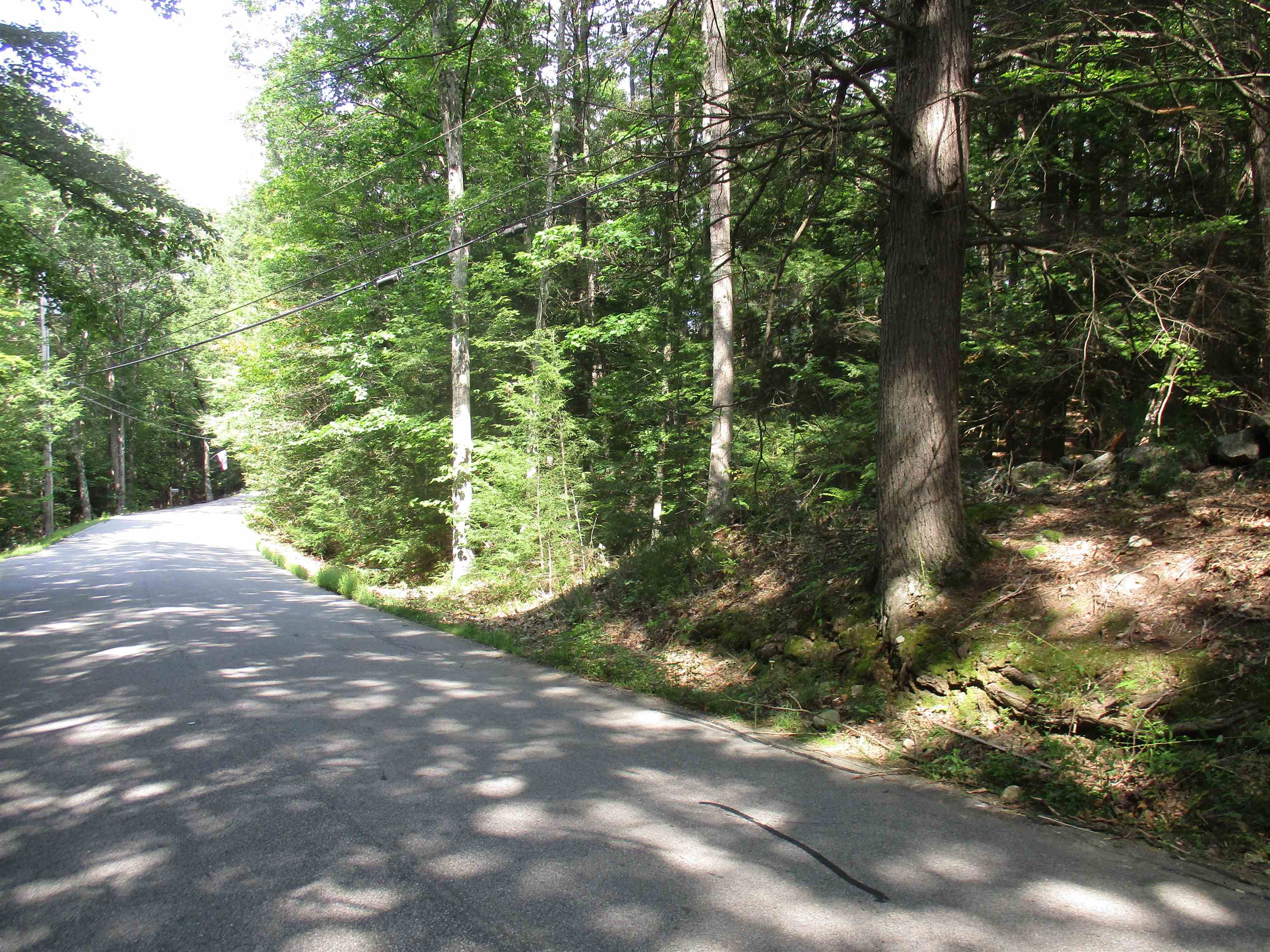 Left hand side of the road frontage