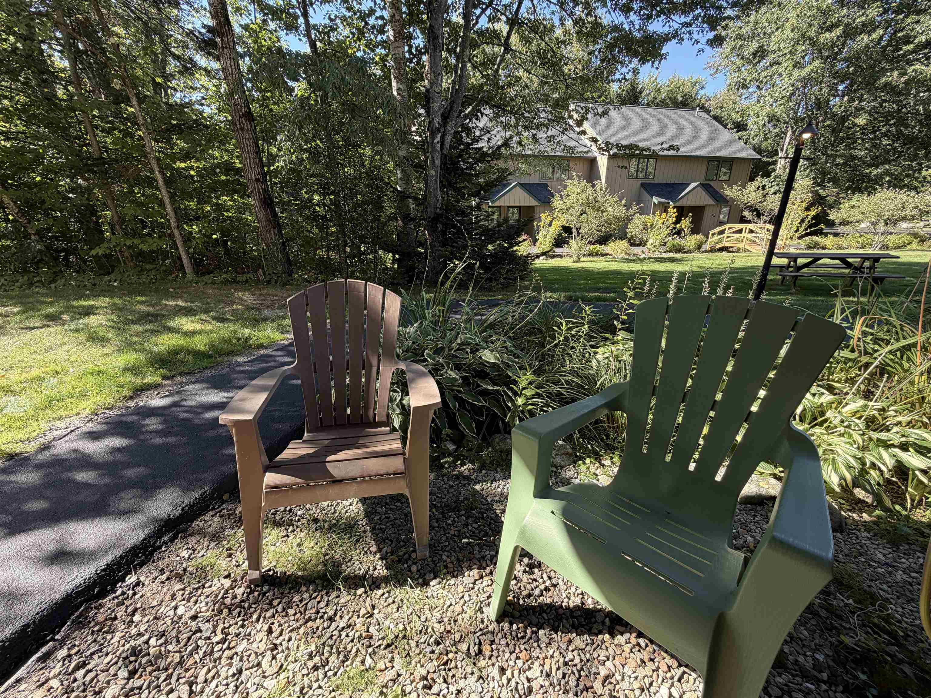 Private patio