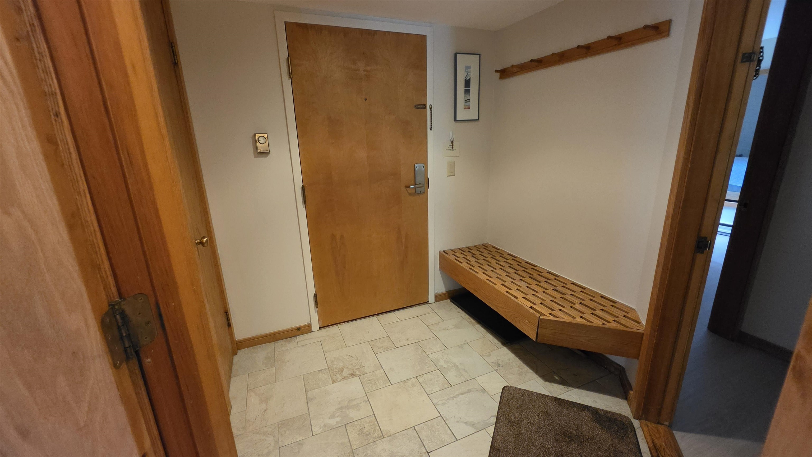 Mudroom is a great spot to shed your outerwear