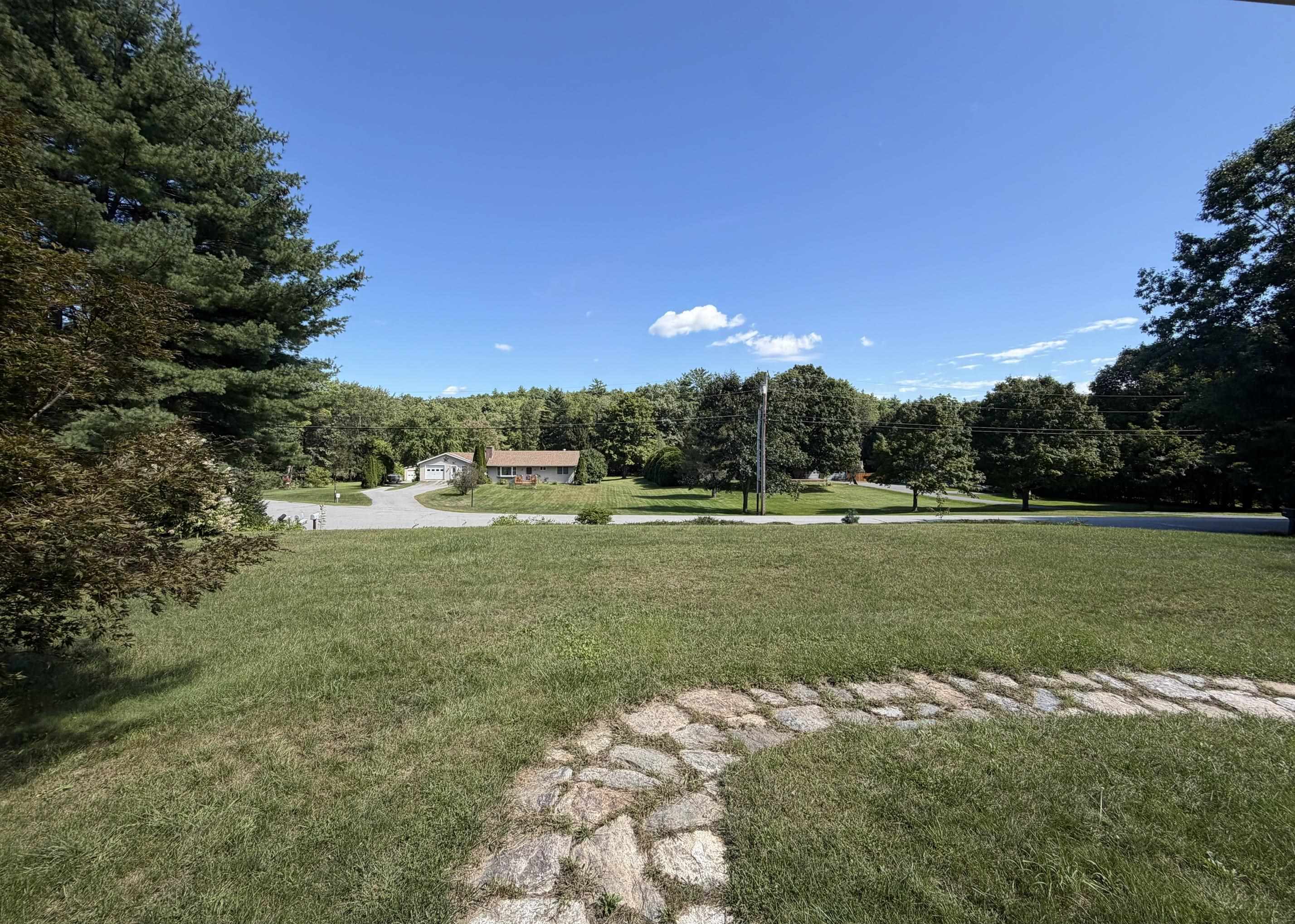 view toward road from front steps