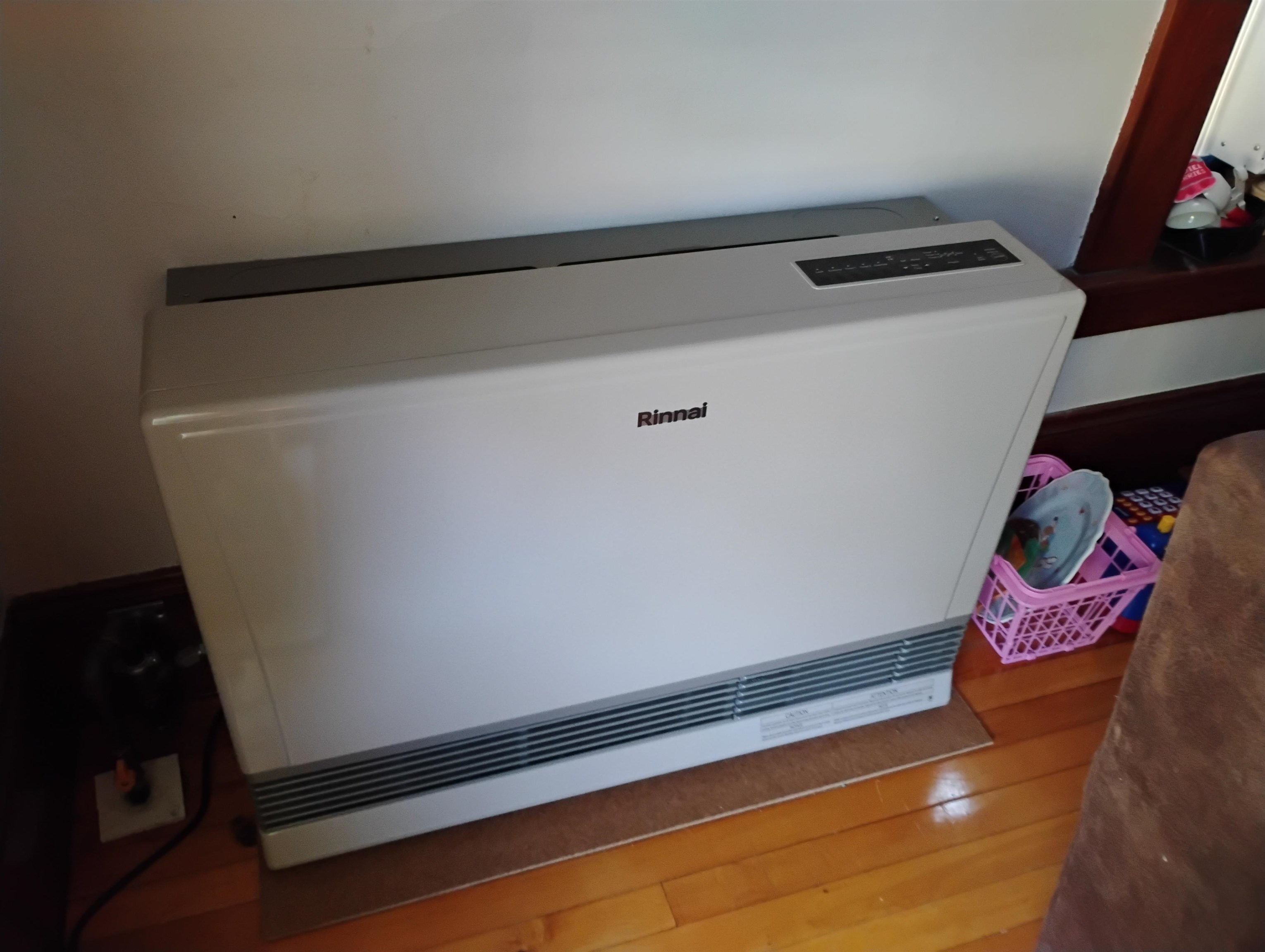 2ND FLOOR NEW RINNAI HEATER IN FRONT ROOM (UNIT #4)