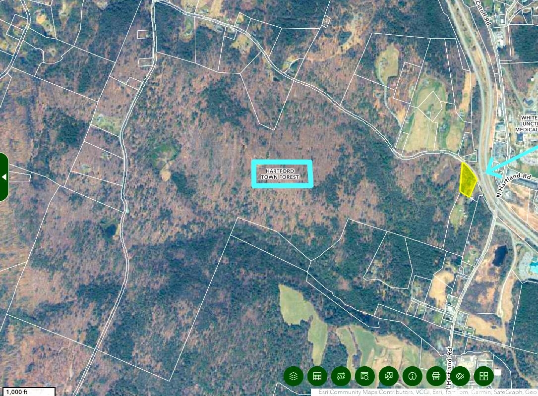 Photo 4 of Land for sale at 0 Wright Reservoir Rd, Hartford, VT 05001 | MLS# 5110584 | Listing updated on 2026-09-18