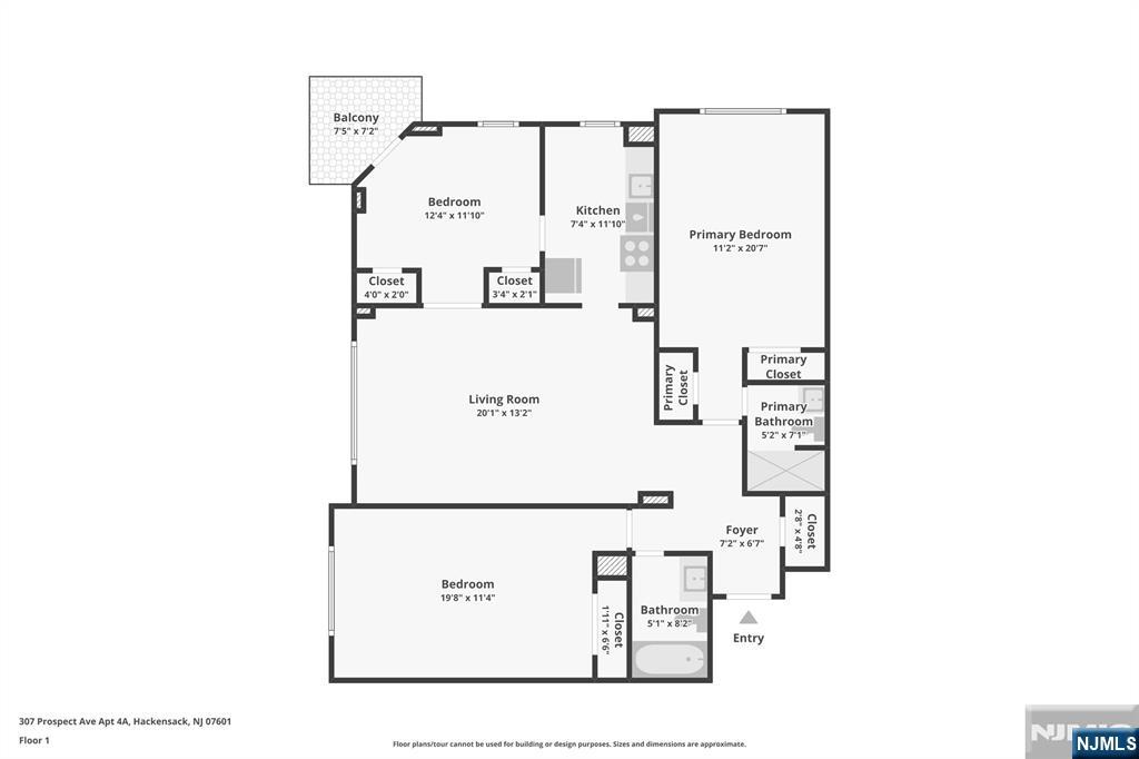 307 Prospect Ave #16A, Hackensack, NJ 07601