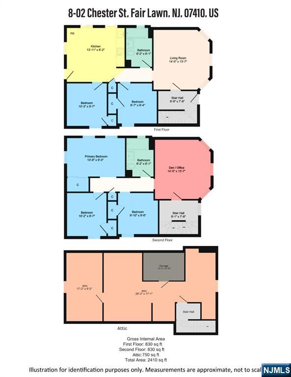 Homes for sale in Fair Lawn, NJ | 8 02 Chester, Fair Lawn, NJ 07410 | MLS# 26000938