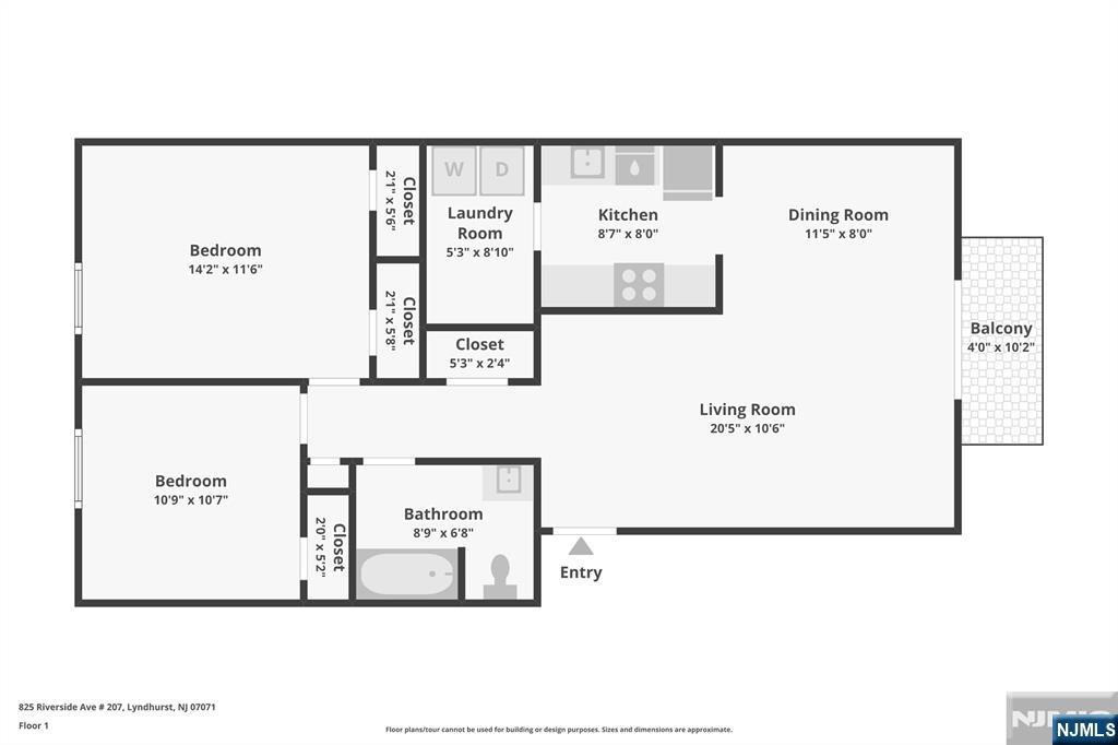 Homes for sale in Lyndhurst, NJ | 825 Riverside Ave #207, Lyndhurst, NJ 07071 | MLS# 26002308
