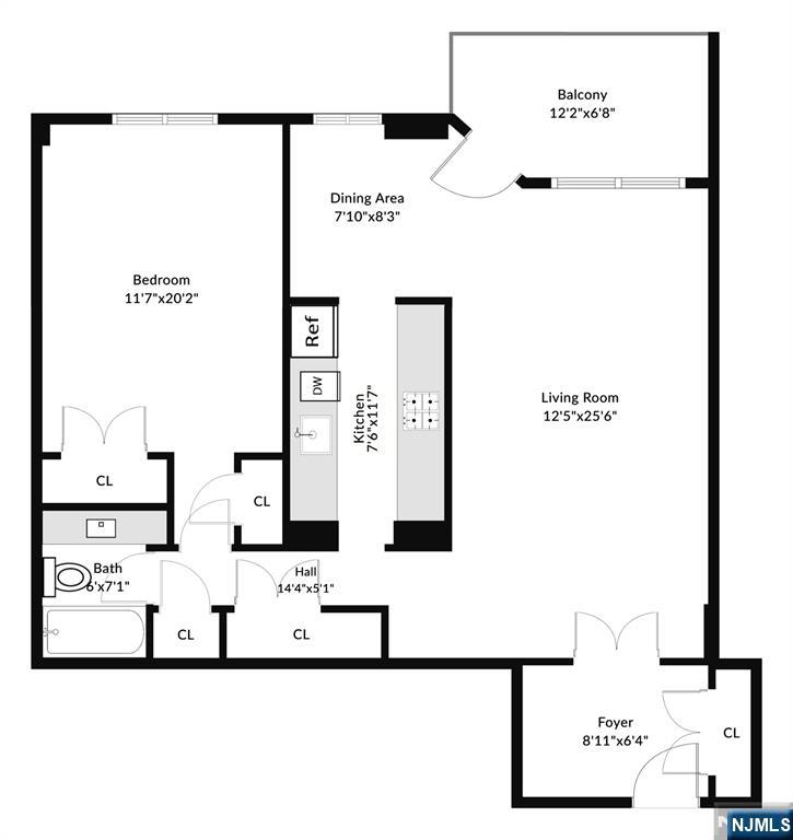 307 Prospect Avenue UNIT 14I, Hackensack, NJ, 07601