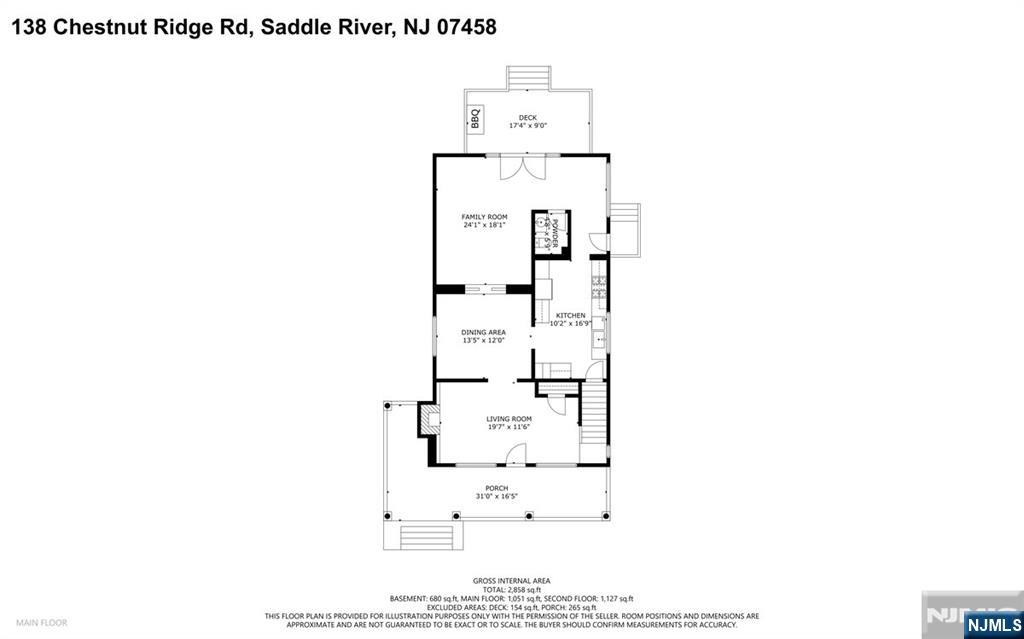 138 Chestnut Ridge Road, Saddle River, NJ, 07458