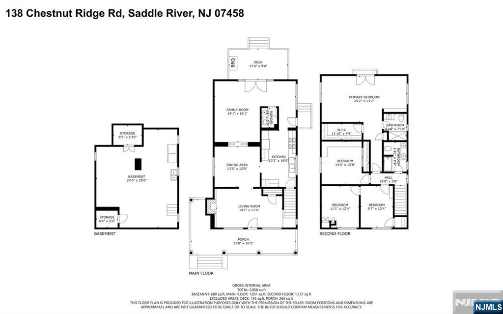 138 Chestnut Ridge Road, Saddle River, NJ, 07458