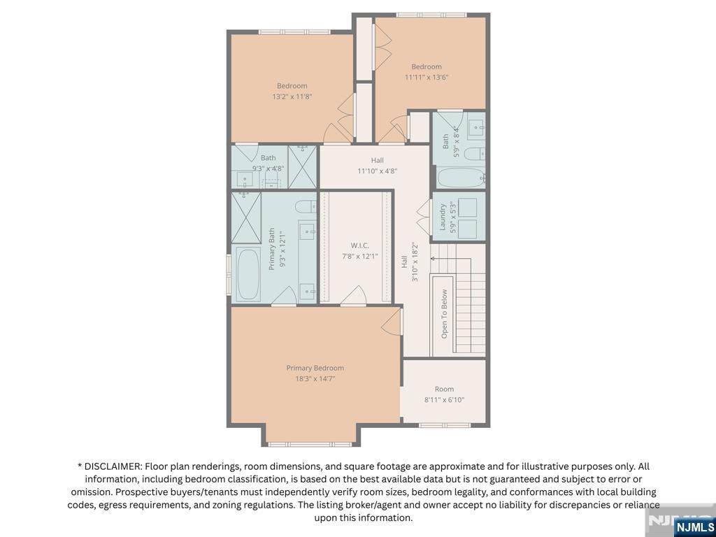floorplan with disclaimer