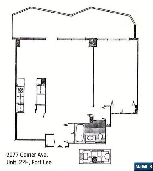 2077 Center Ave #22H, Fort Lee, NJ 07024