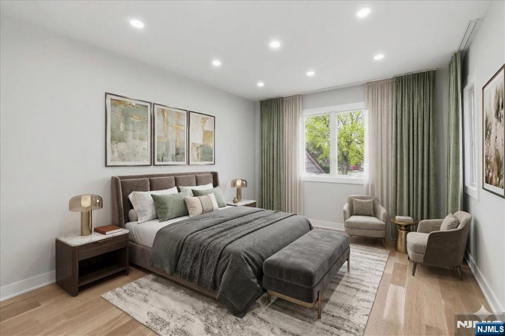 Virtually Staged second bedroom