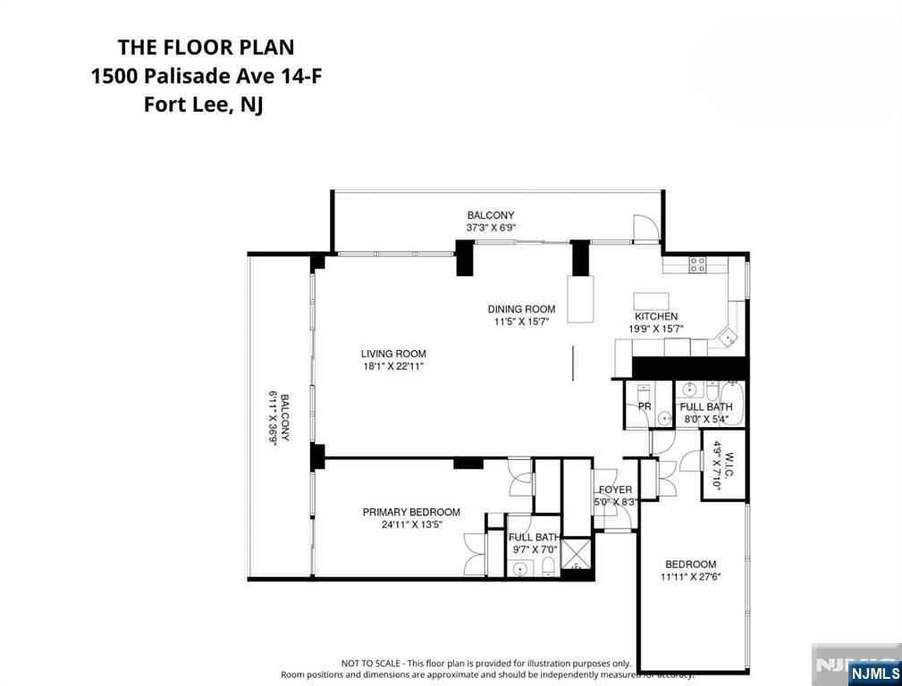 1500 Palisade UNIT 14F, Fort Lee, NJ, 07024