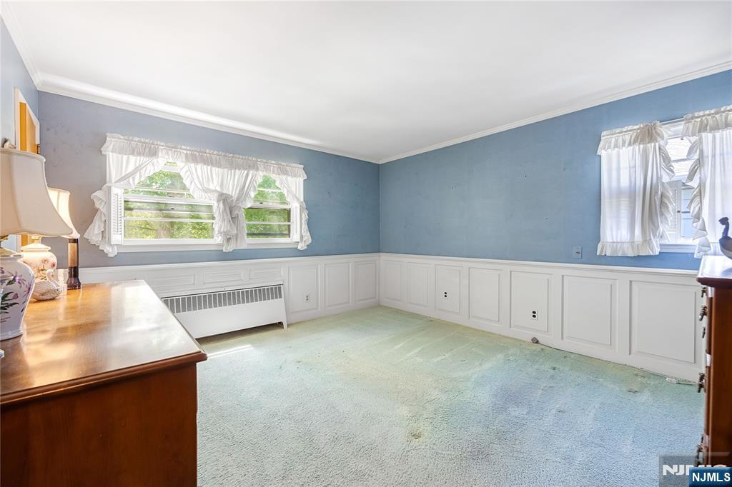 Large king-sized master bedroom