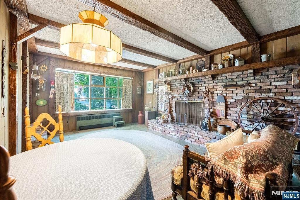 Family room looking toward front window