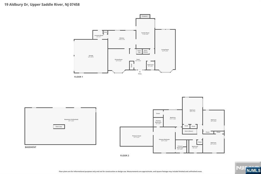 19 Aldbury Drive, Upper Saddle River, NJ, 07458